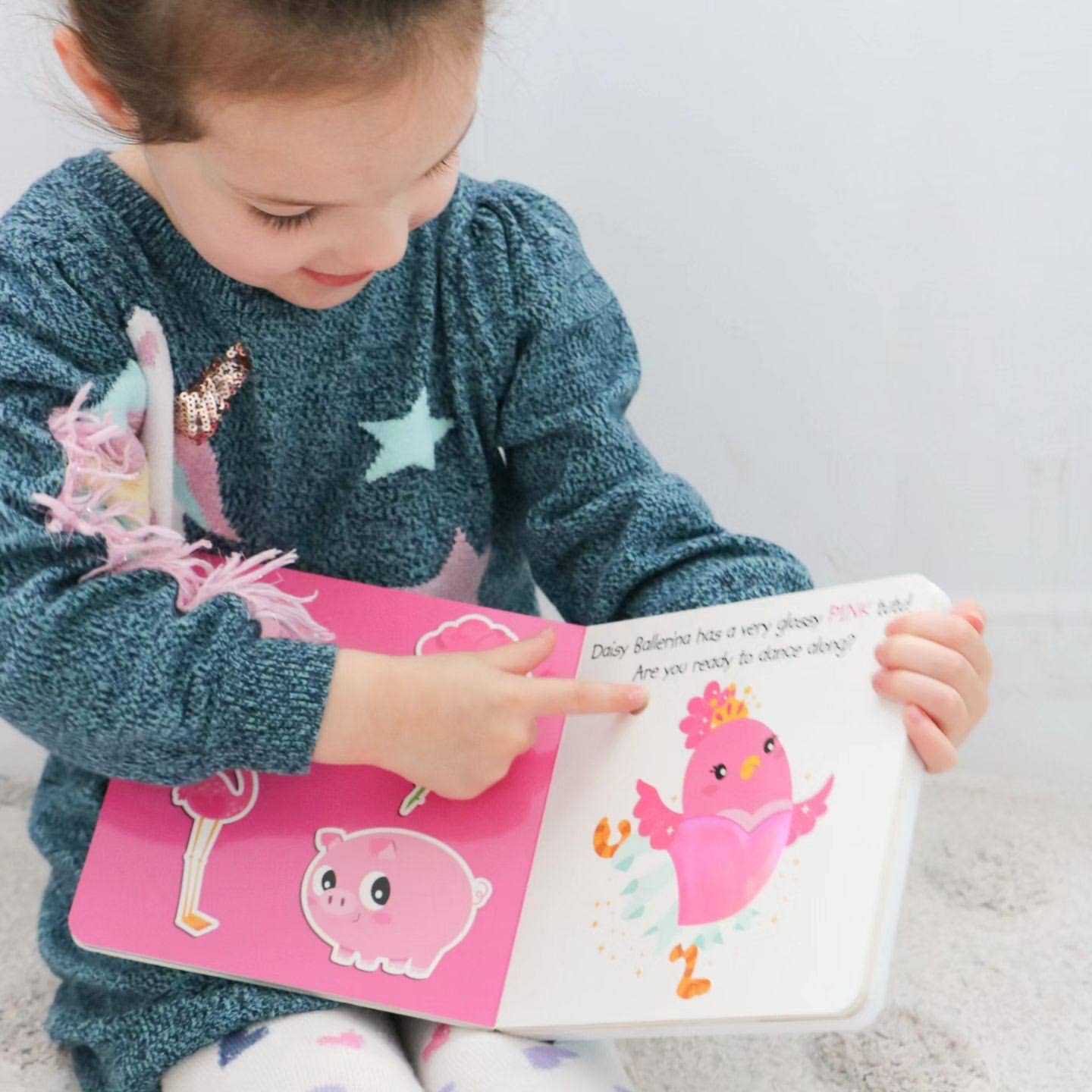 Ditty Bird | First Sensory Book | Montessori | Touch the colors