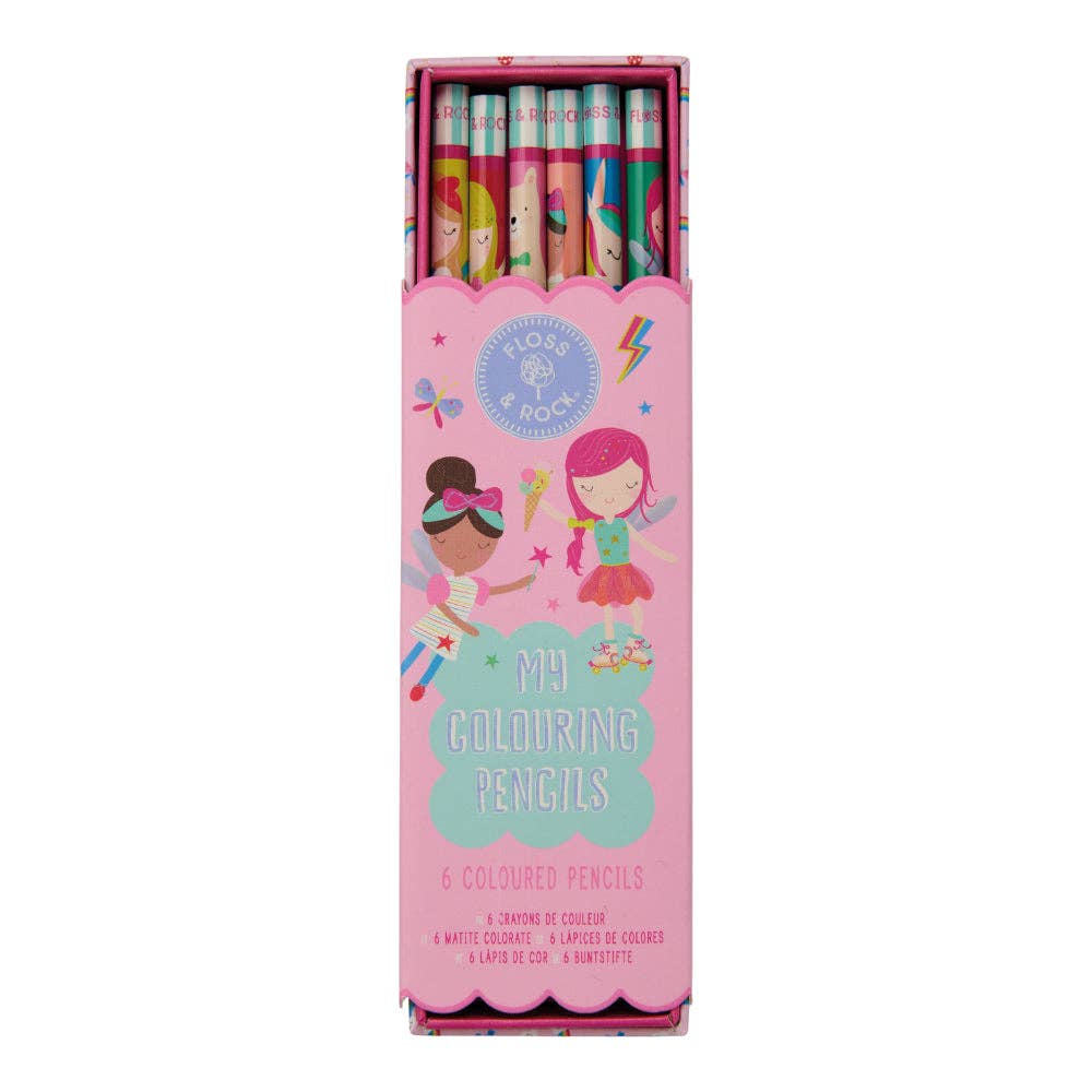 Floss & Rock My Colouring Pencils | Rainbow Fairy