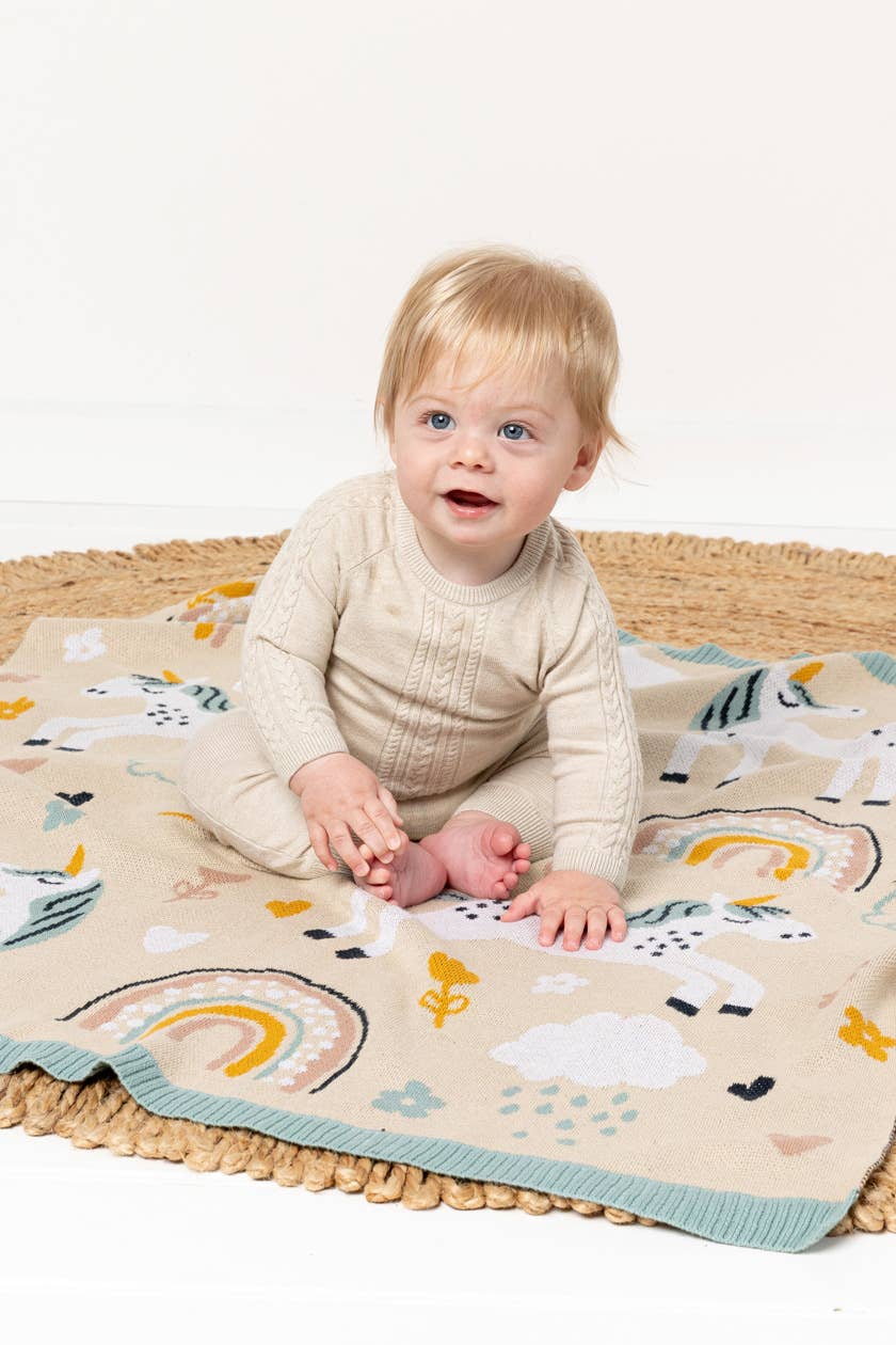 Indus Design | Unicorn Magic Baby Blanket