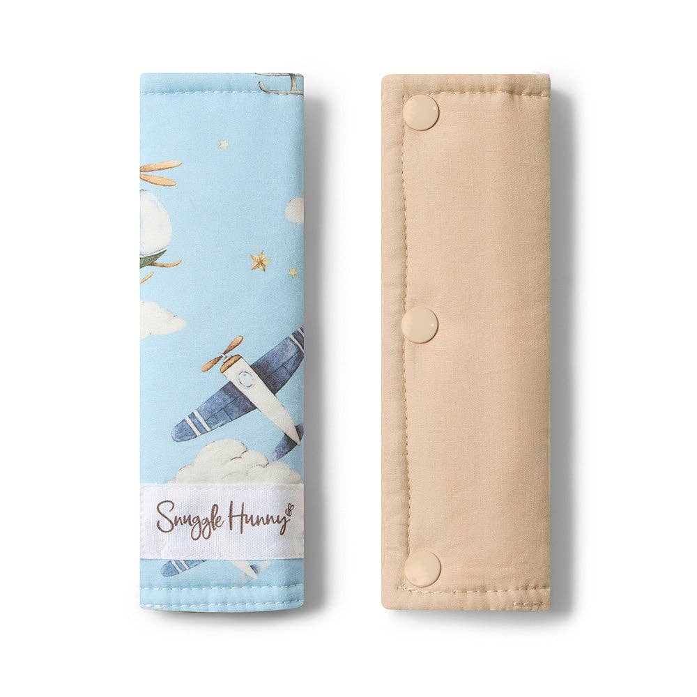 Snuggle Hunny - Taking Flight Universal Reversible Pram Strap Covers