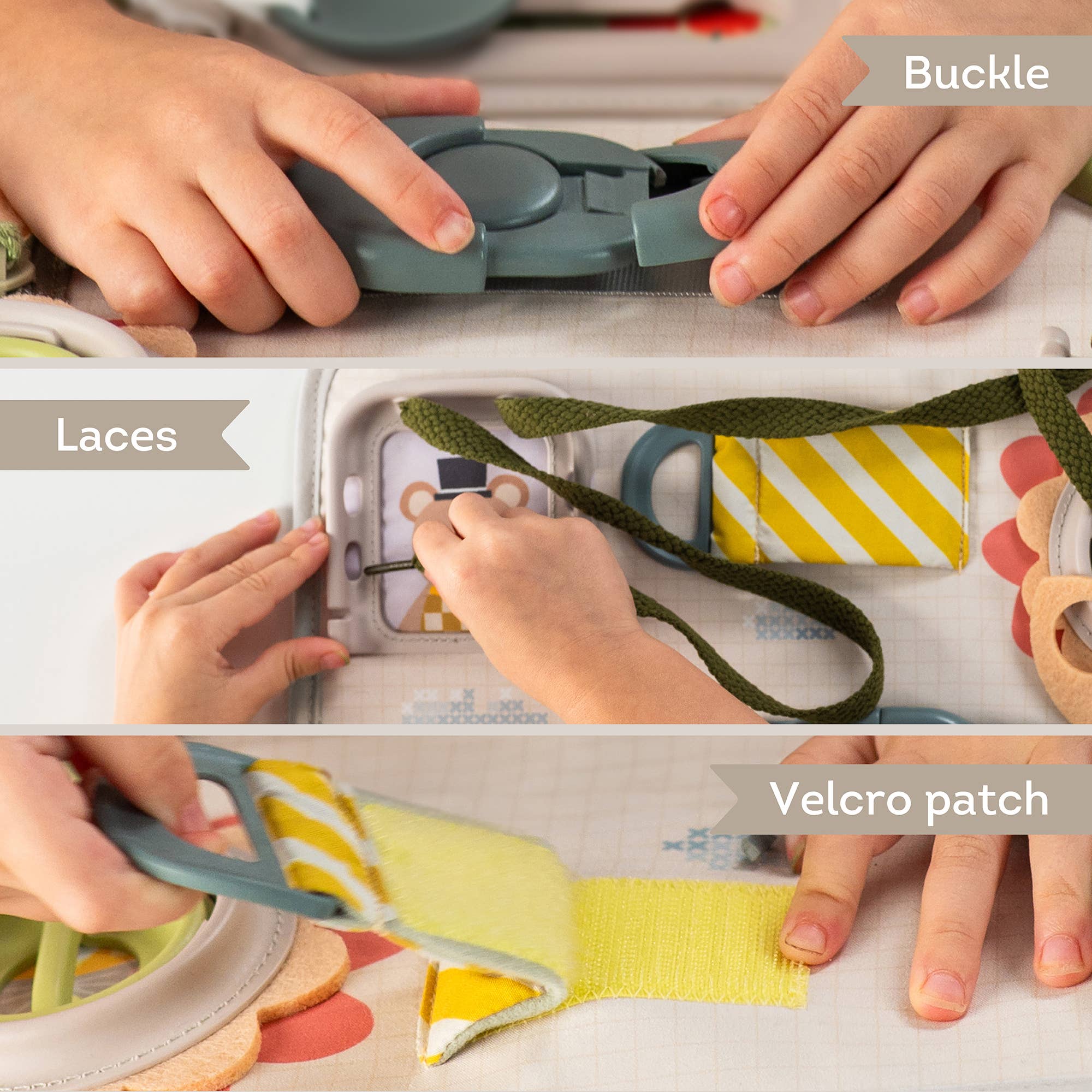 Playette | Taf Toys Snap n' Learn Board