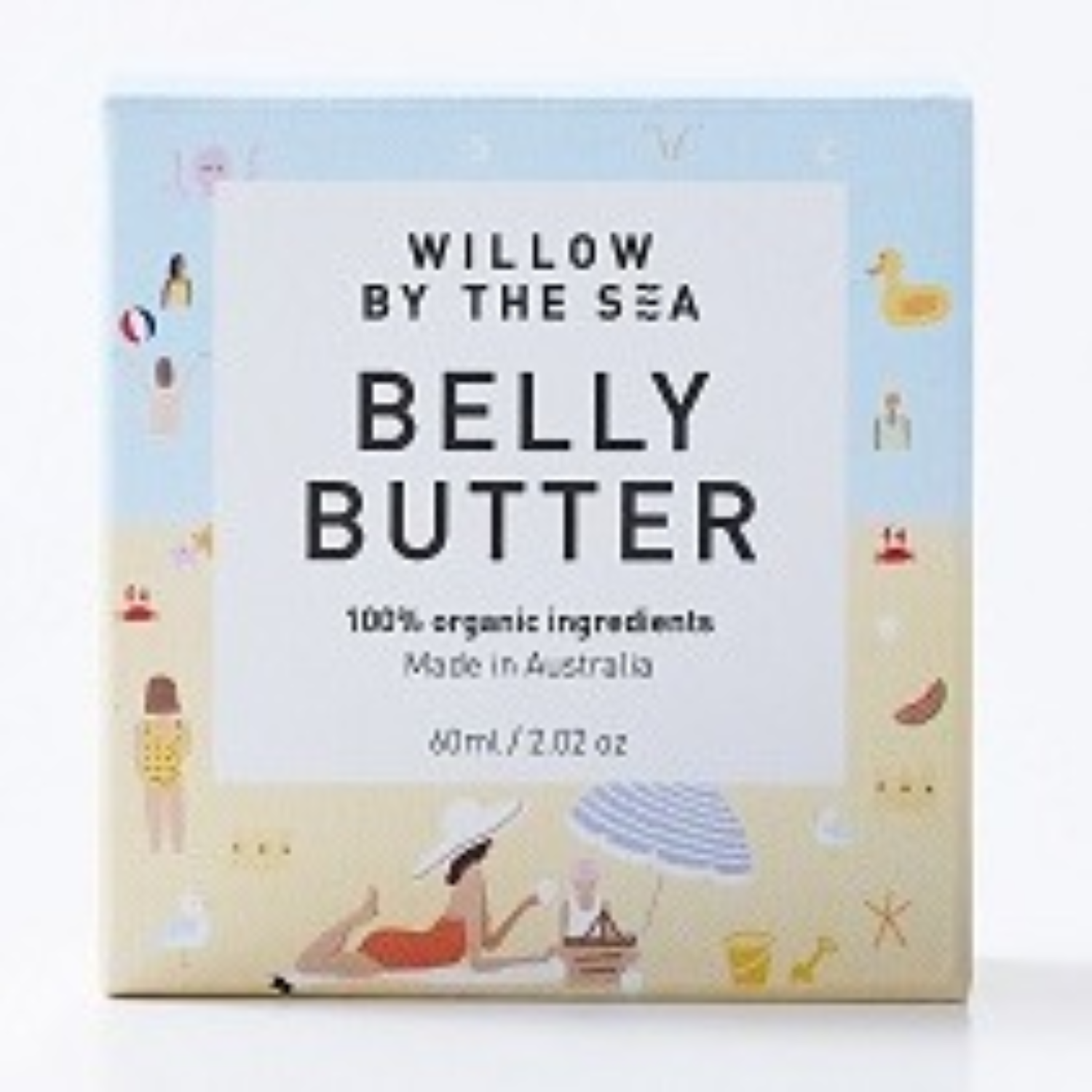 Willow By The Sea Belly Butter 60ml