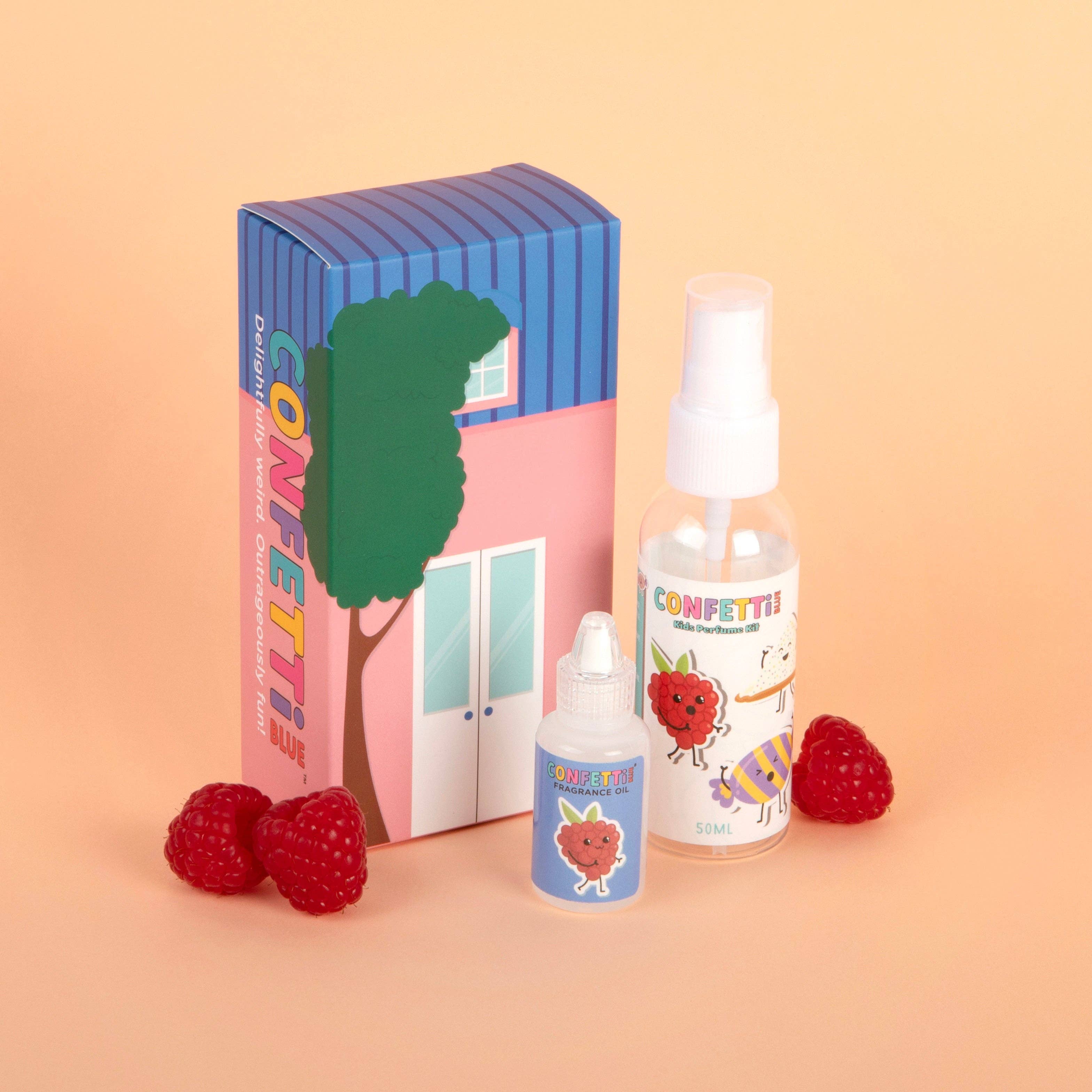 Confetti Blue - Raspberry Mini Perfume Making Kit