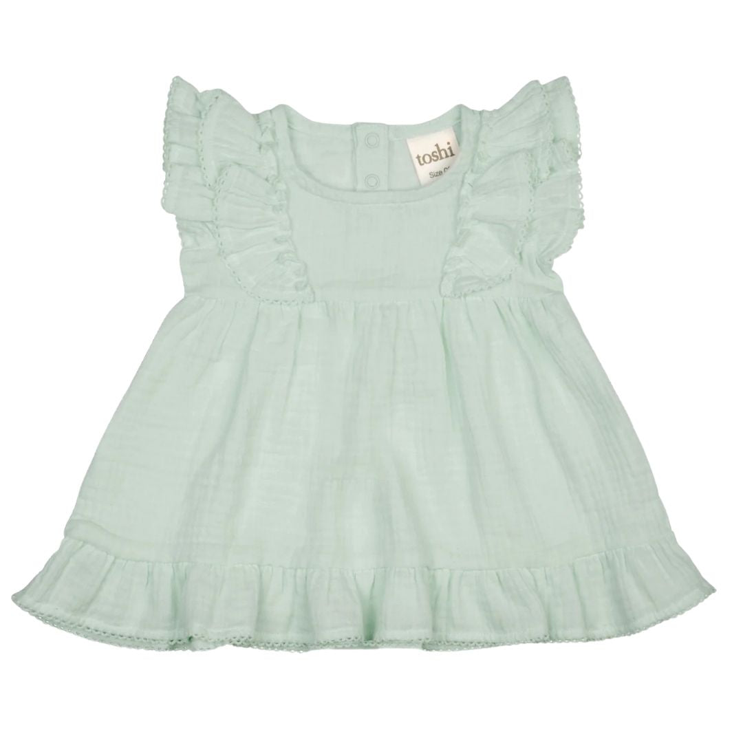 Toshi | Baby Dress Sammy | Sage