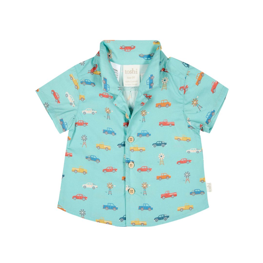Toshi | Shirt Banjo | Utes Teal
