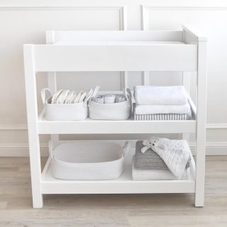 Living Textiles 3pc Storage Set White