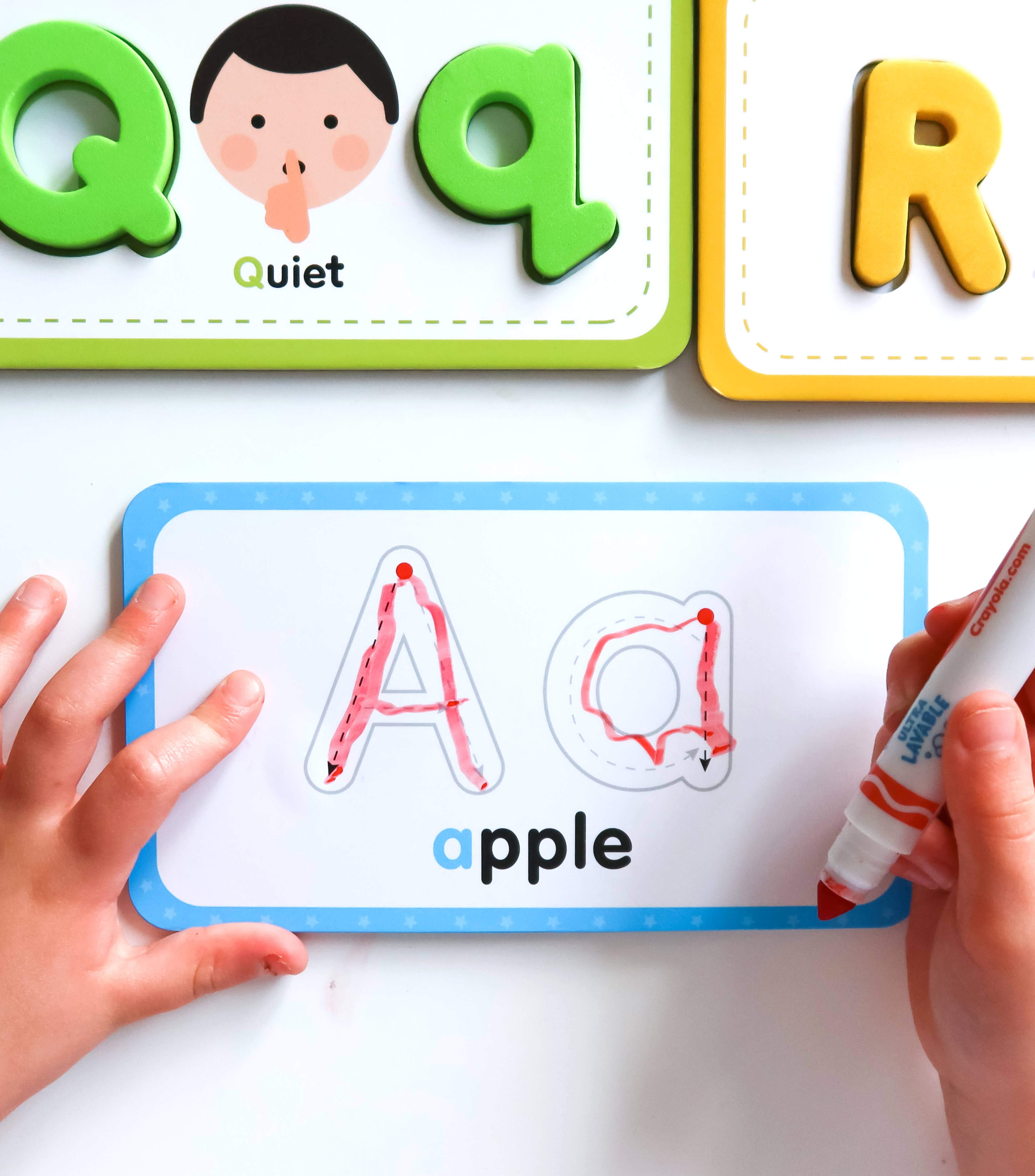 Curious Columbus | Flashcards & ABC Magnetic Letters