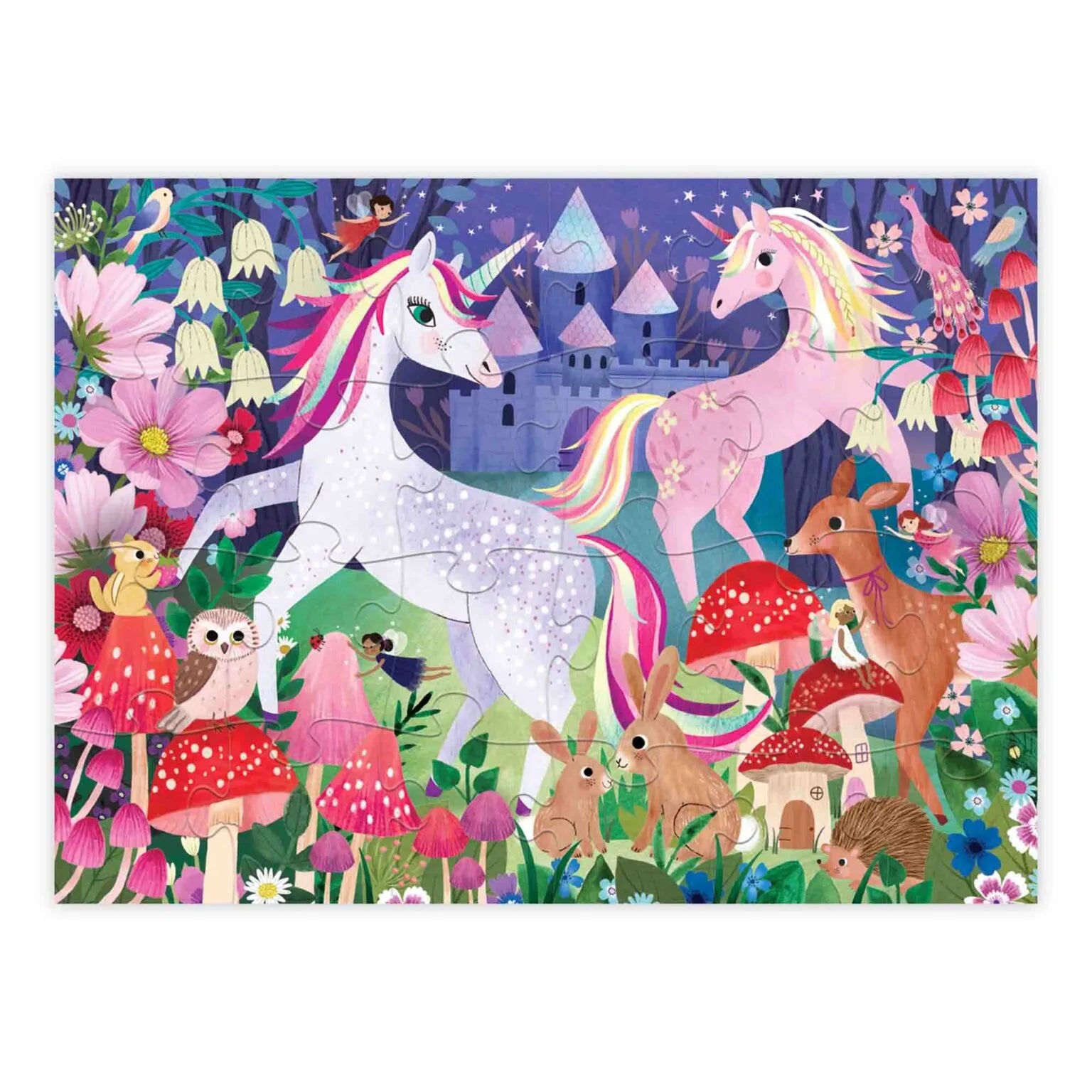 Crocodile Creek | Little Building Puzzle | Unicorn Castle 24pc