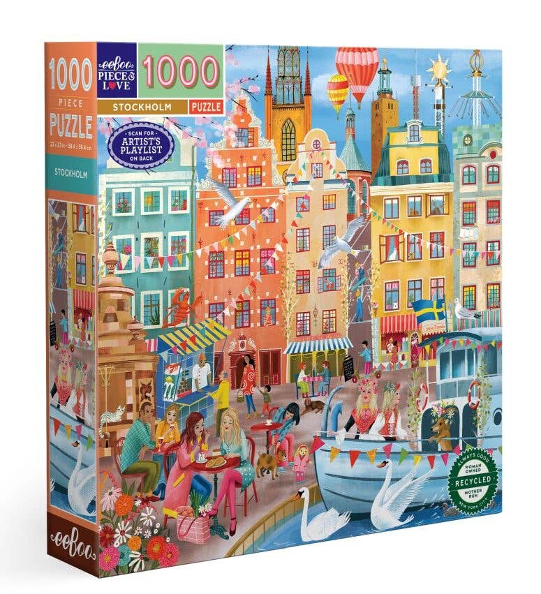 EeBoo Puzzle | Stockholm 1000 Pc