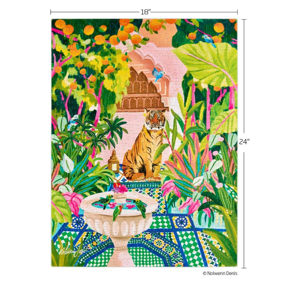 WerkShoppe Puzzle | Peaceful Oasis - Slip Box 500 Pc