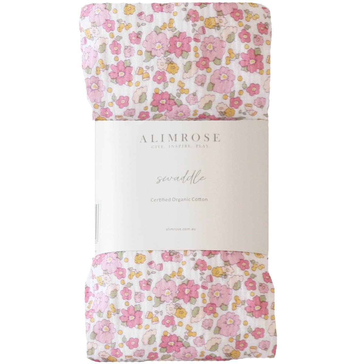 Alimrose  Muslin Swaddle | Rose Garden
