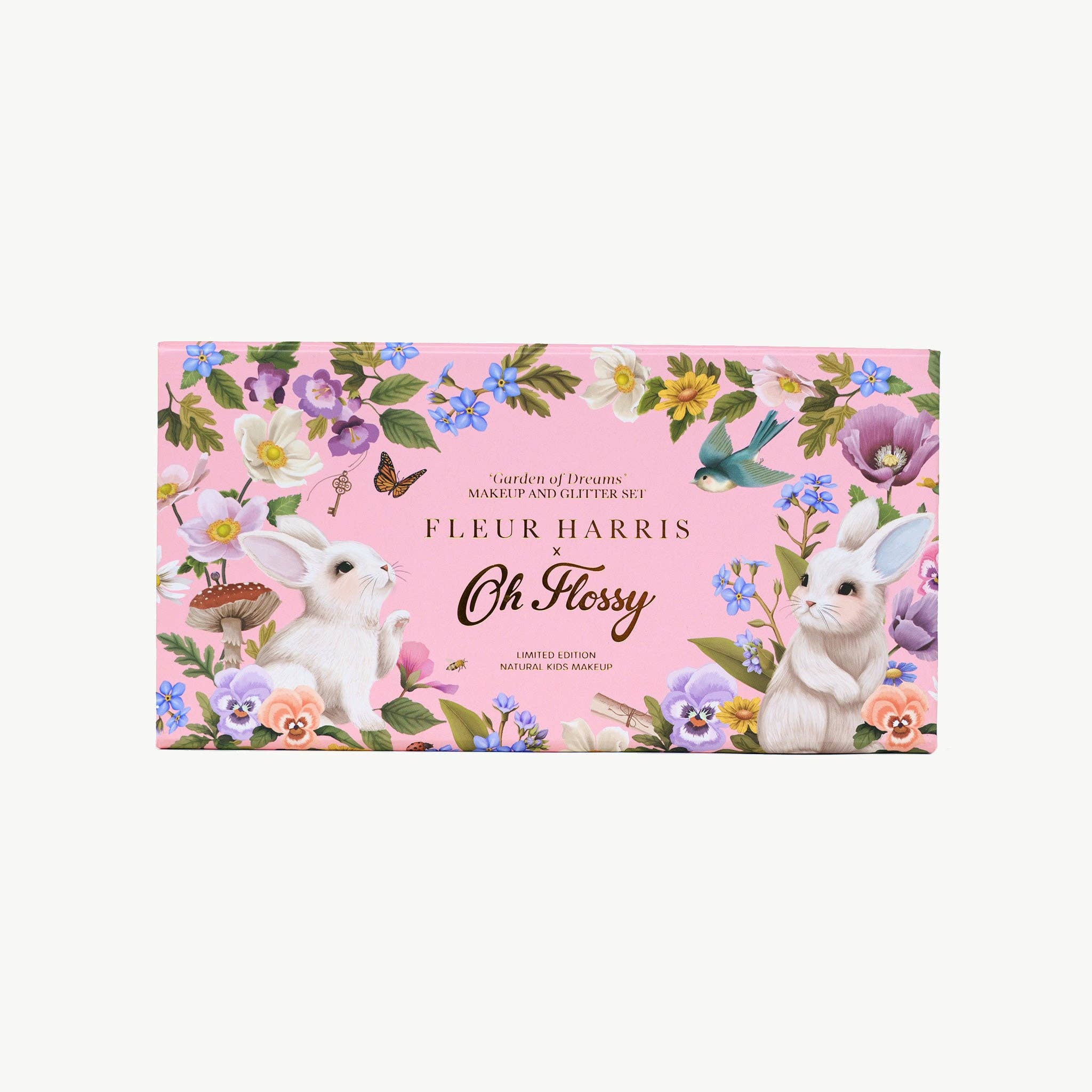 Oh Flossy | X Fleur Harris | Garden of Dreams Collection Deluxe Makeup & Glitter Set