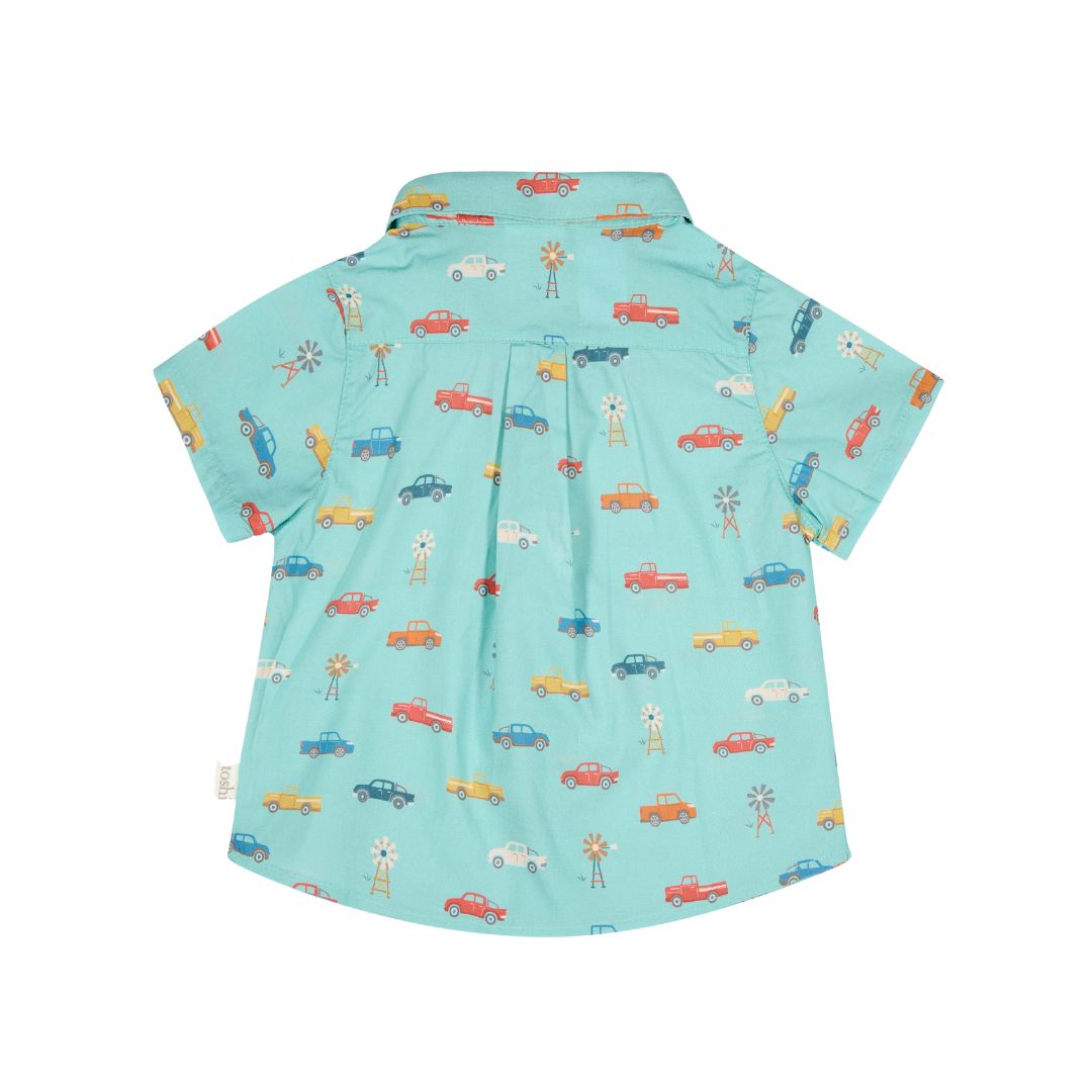 Toshi | Shirt Banjo | Utes Teal