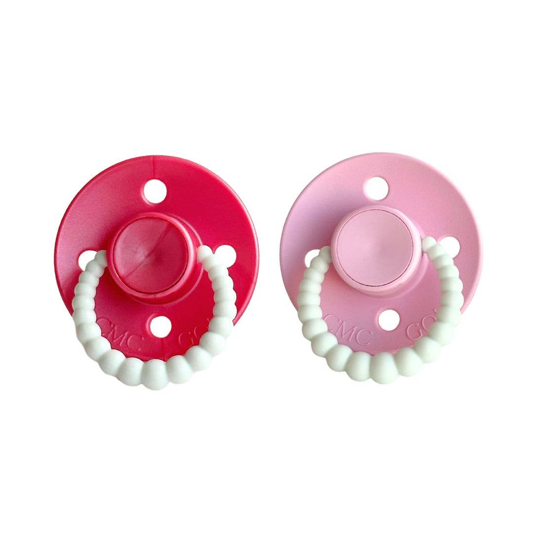 CMC 'Bubble' GLOW Dummies - Pearl Ruby + Baby Pink: Size 2