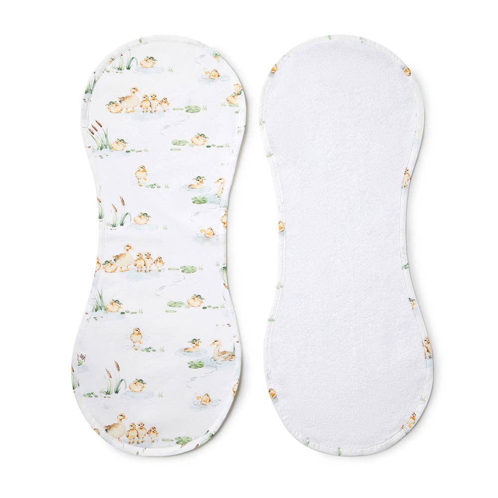 Snuggle Hunny - Duck Pond Organic Cotton Burp Cloth