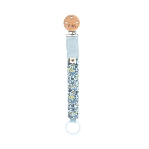 BIBS Liberty Pacifier Clip | Chamomile Lawn Baby Blue