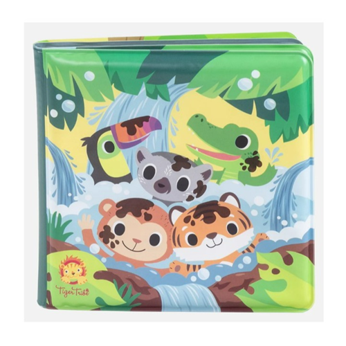 Tiger Tribe Bath Book Messy Jungle