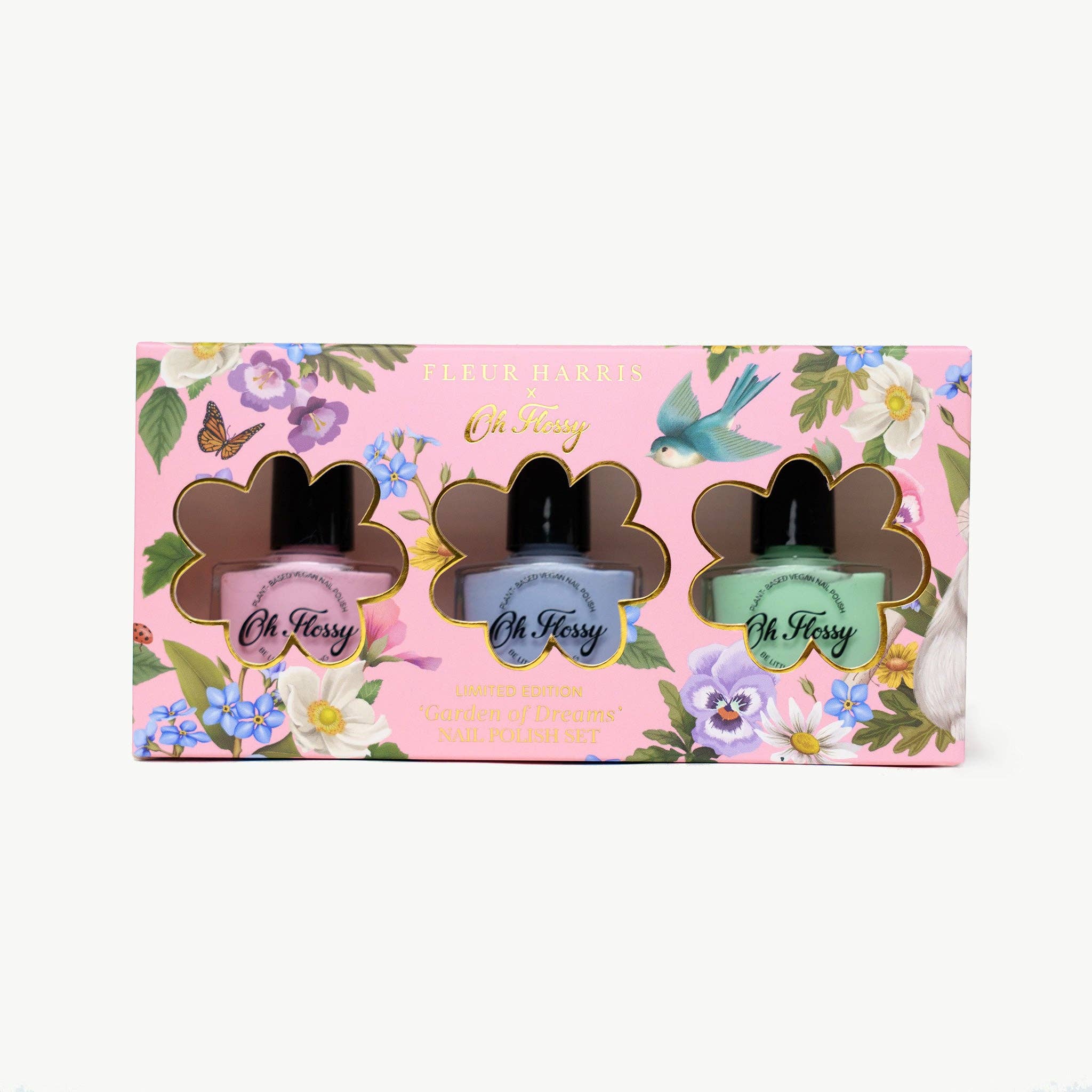 Oh Flossy | X Fleur Harris | Garden of Dreams Collection Nail Polish Set