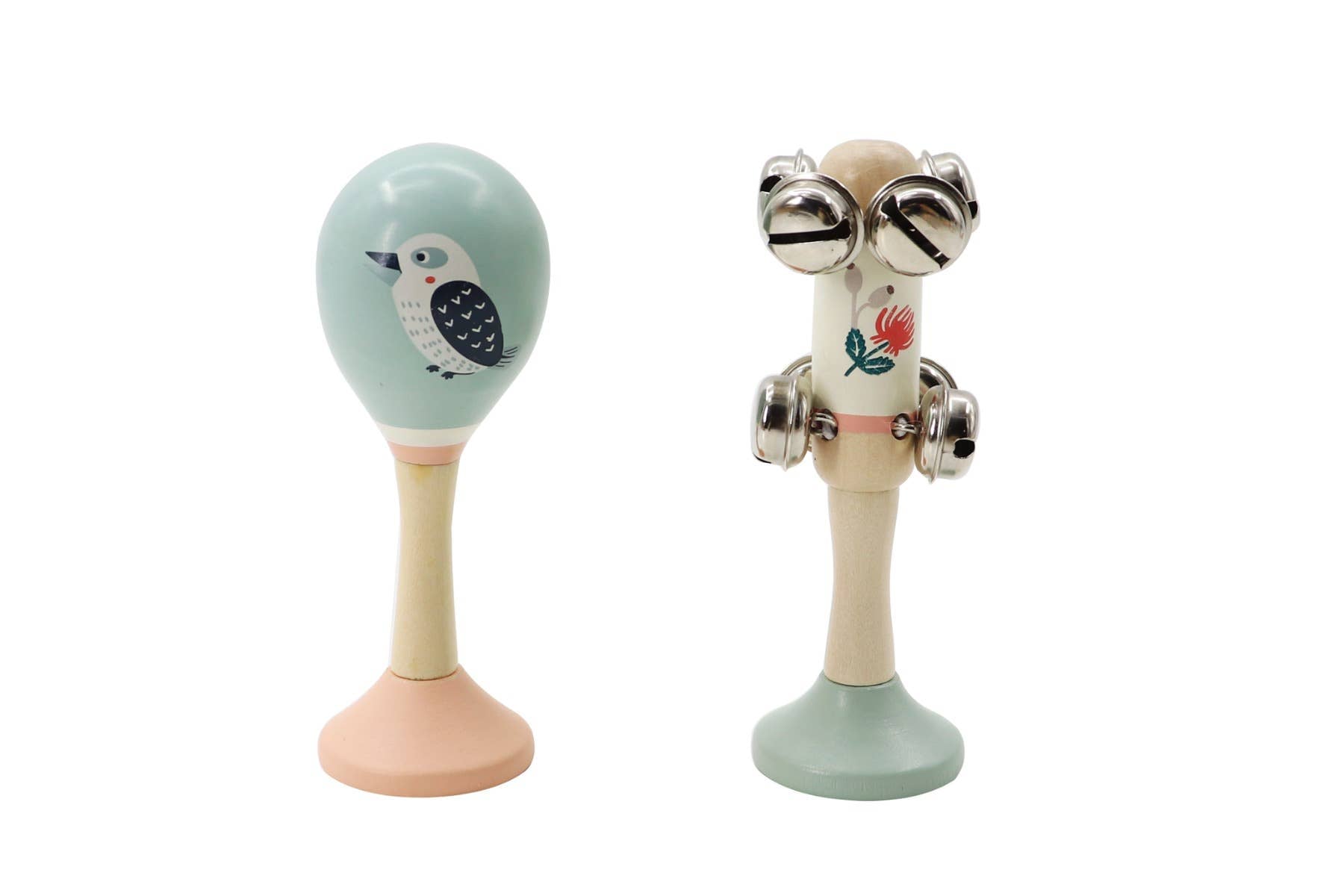 ToysLink Kookaburra Maraca & Waratah Jingle Stick Musical Set