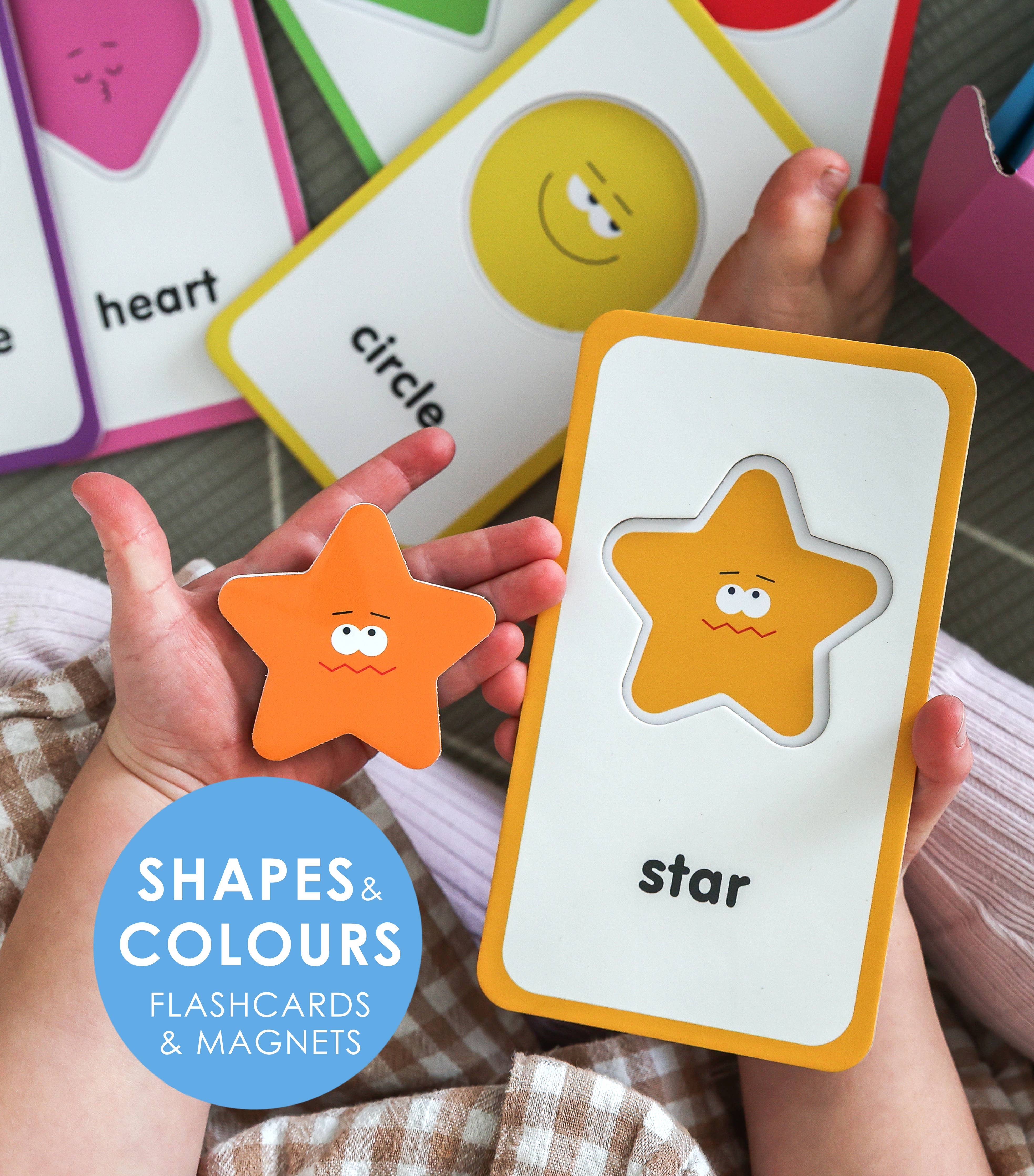 Curious Columbus | Flashcards - Shapes & Colours