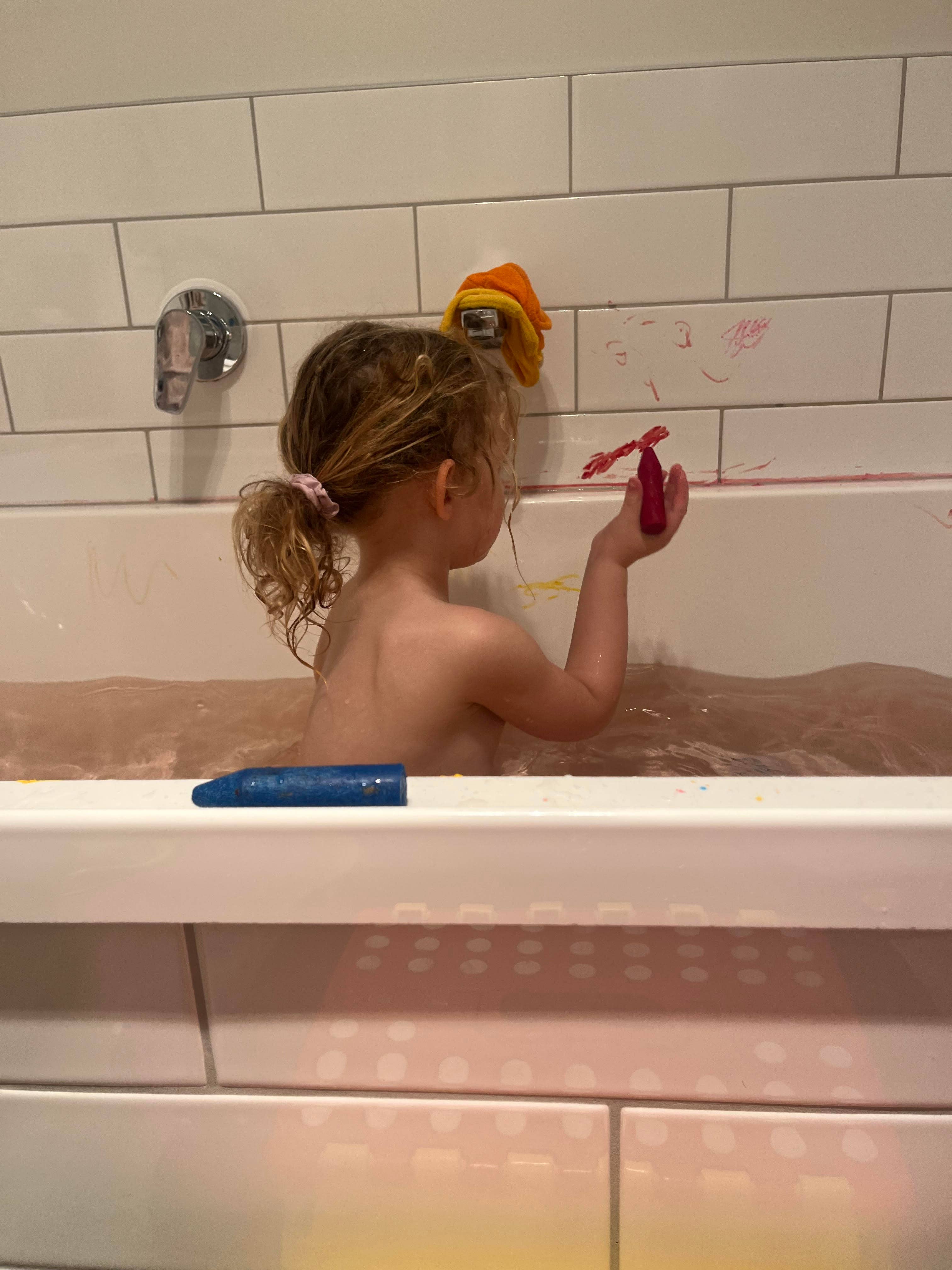 Nourish By Nature - Bath Crayons | Beeswax Crayons for Creative Kids