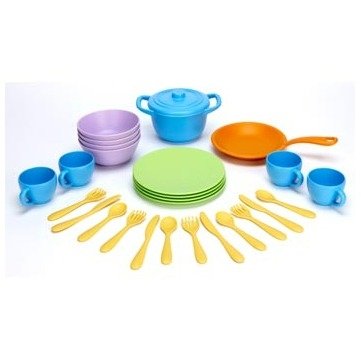 Green Toys Cookware Dining Set 26pc