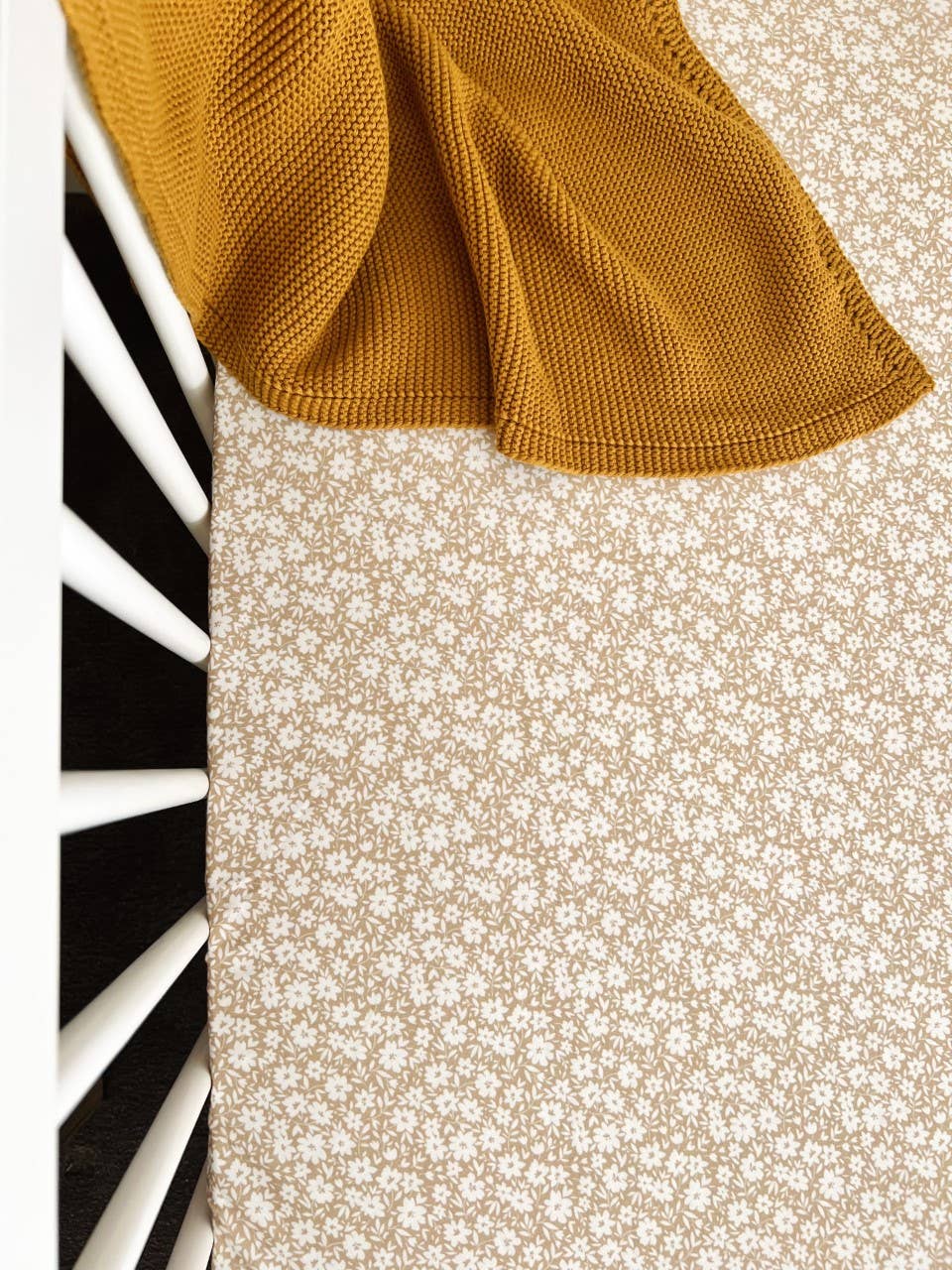 Cuddle Bug & Co | Mini & Me Cot Sheet Bethany