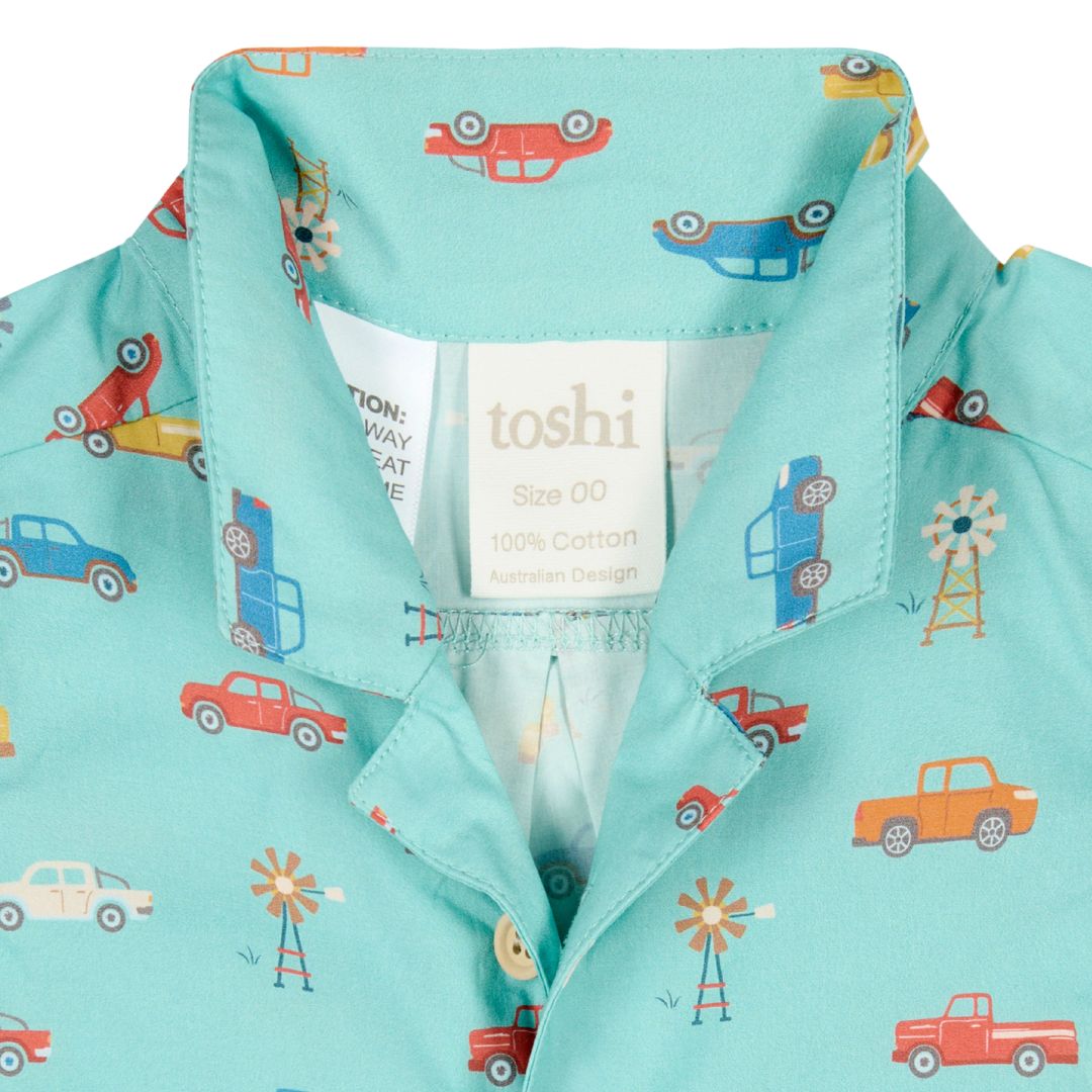 Toshi | Shirt Banjo | Utes Teal