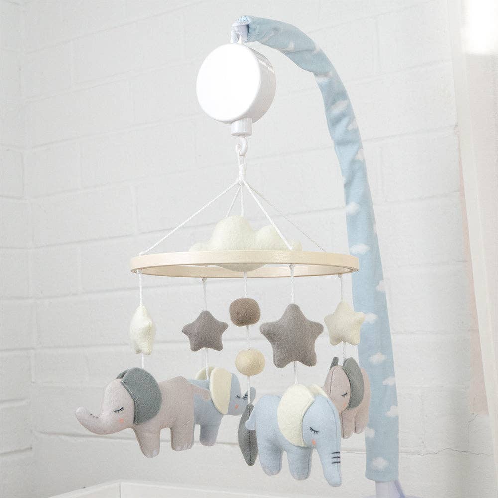 Living Textiles - Musical Mobile - Elephant Playtime