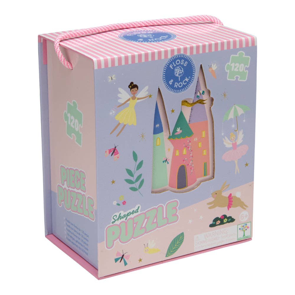 Floss & Rock Shaped Jigsaw Puzzle | Enchanted 120 Pc