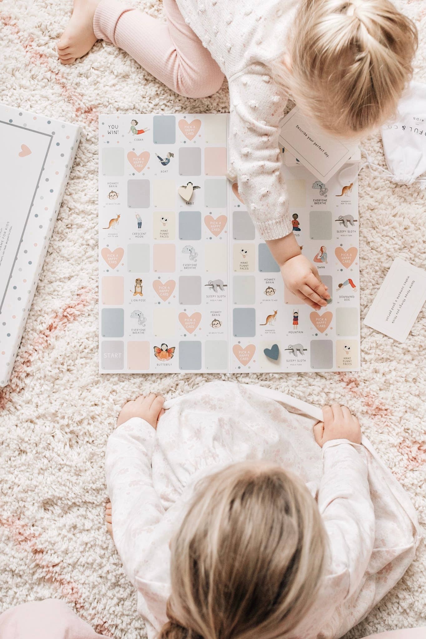 Mindful and Co Kids - Happy Hearts Mindfulness Board Game for Kids