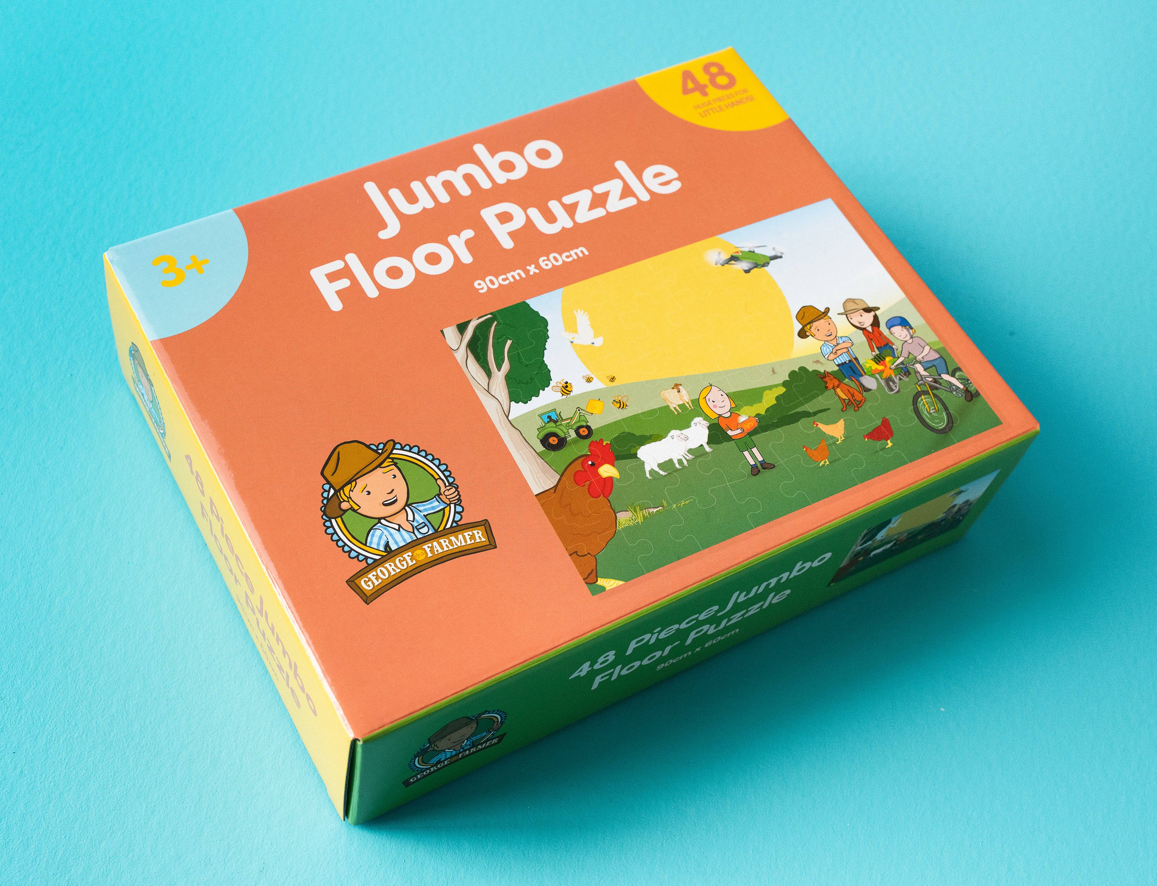 George the Farmer Jumbo Floor Puzzle