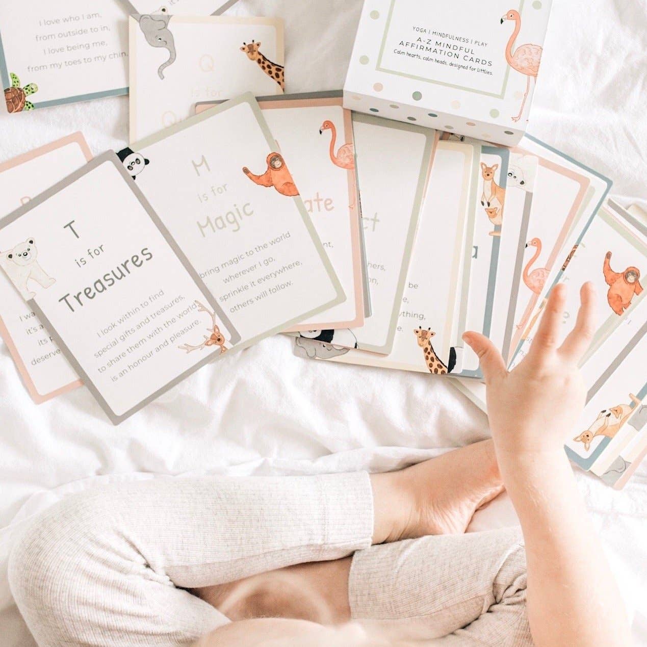 Mindful and Co Kids - A–Z Mindfulness Affirmation Cards for Kids