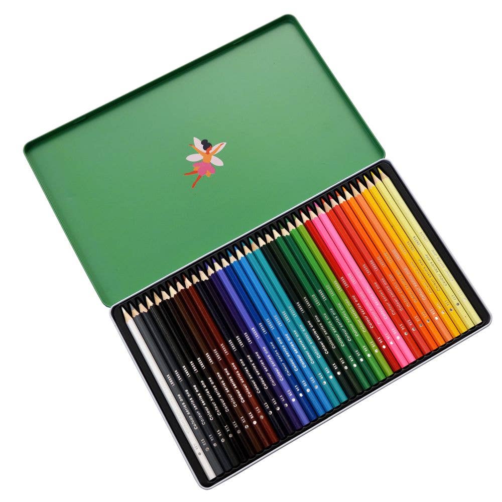 Rex London 36 Colouring Pencils | Fairies in the Garden