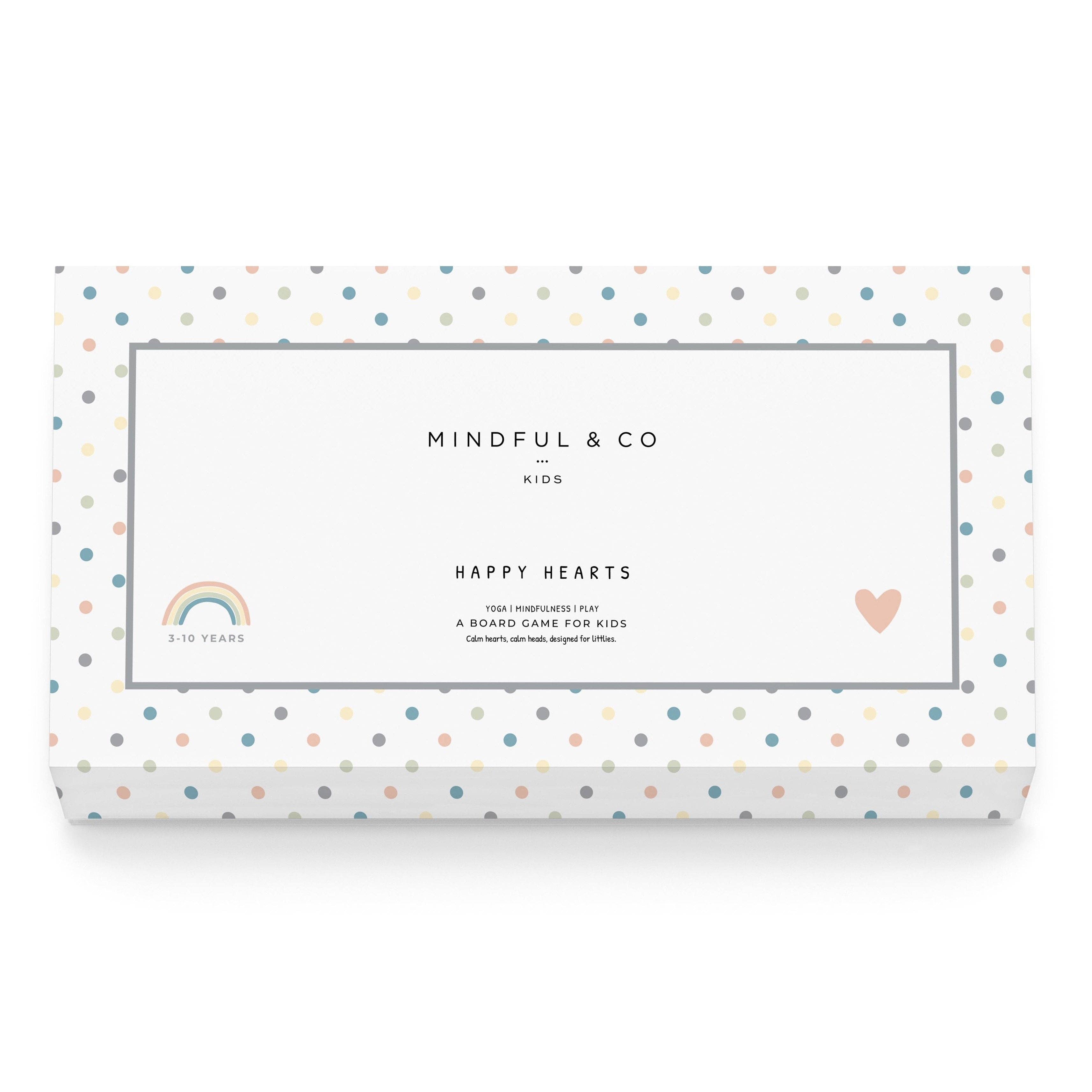 Mindful and Co Kids - Happy Hearts Mindfulness Board Game for Kids
