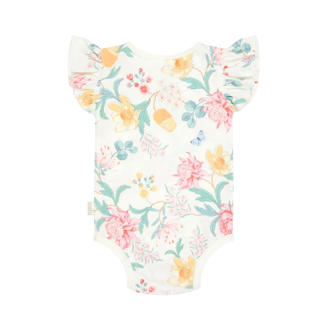 Toshi | Onesie S/S Matilda | Waratah Dawn