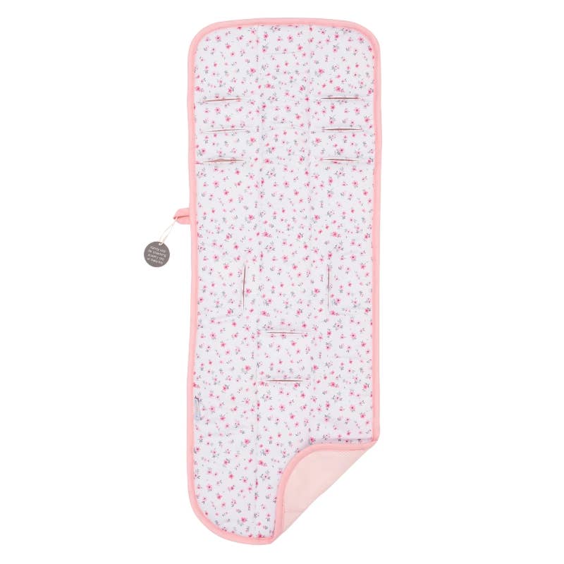 All4Ella | Ice Cooling Pram Liner | Pink Petals