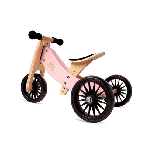 Kinderfeets Tiny Tot 2 in 1Trike Plus Rose