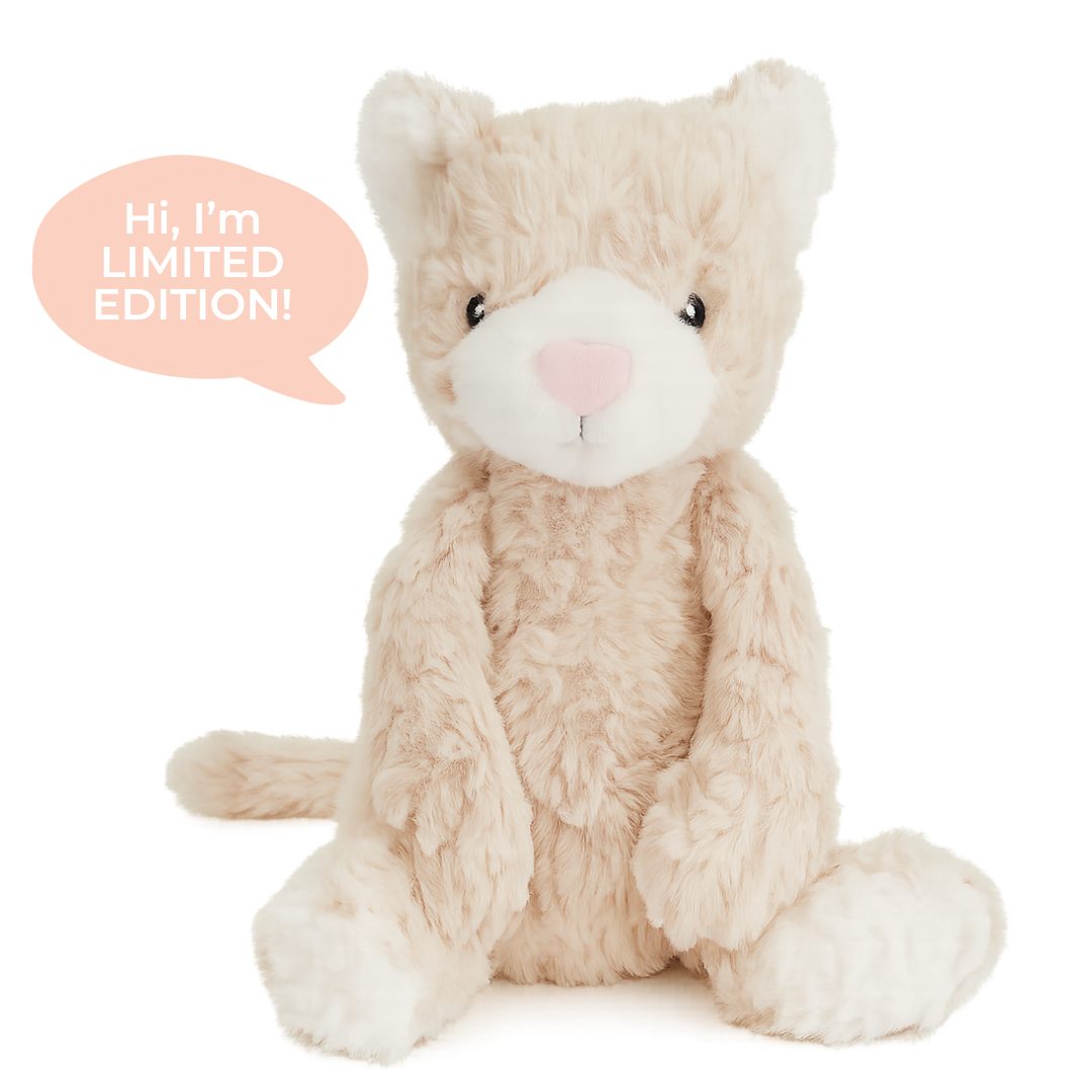 Mindful and Co Kids - Pickles Weighted Cat – Kids Calm & Sleep Toy