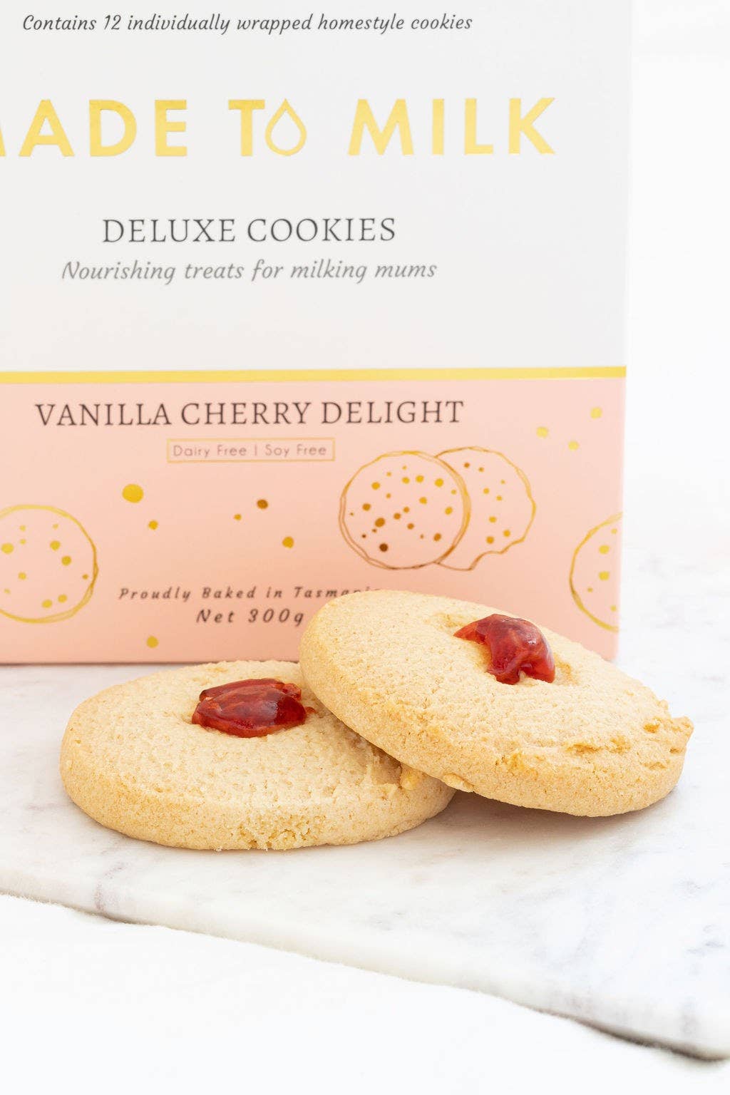 Made to Milk | Vanilla Cherry Delight Cookie