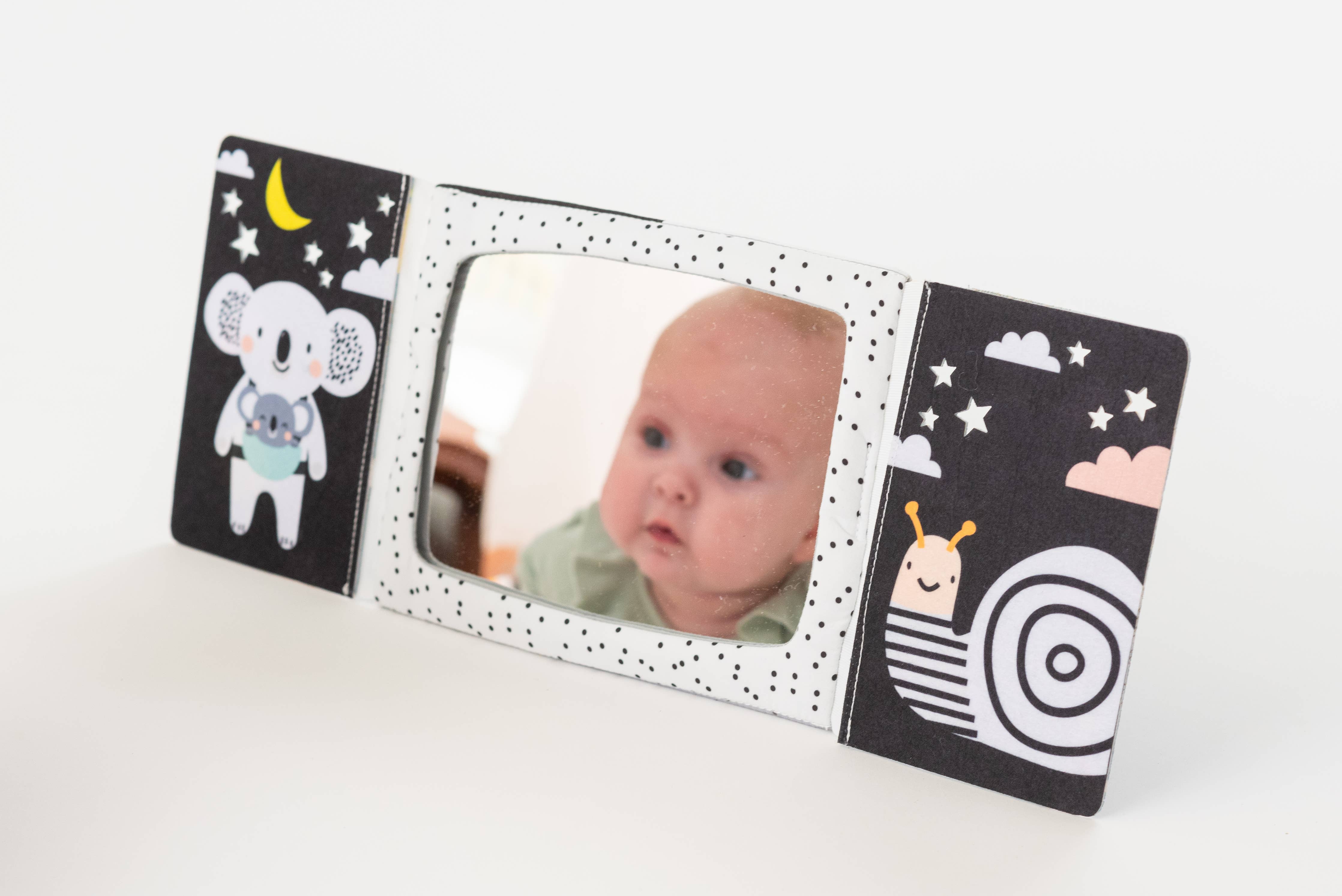 Playette | Taf Toys Tummy-time Mirror Book