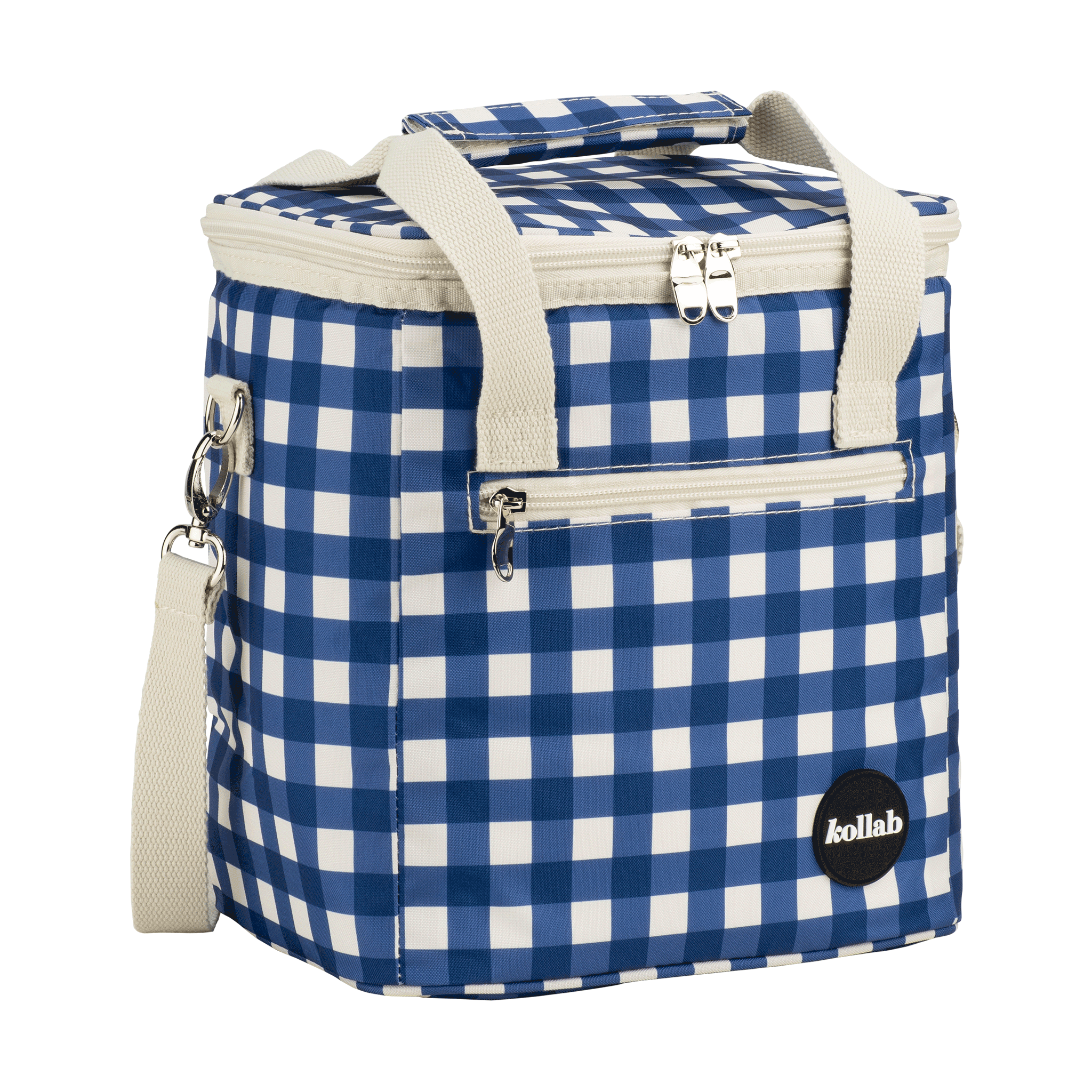 Kollab - Mini Cooler Blue Check