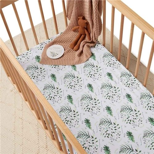 Snuggle Hunny Fitted Cot Sheet Enchanted - Main Image