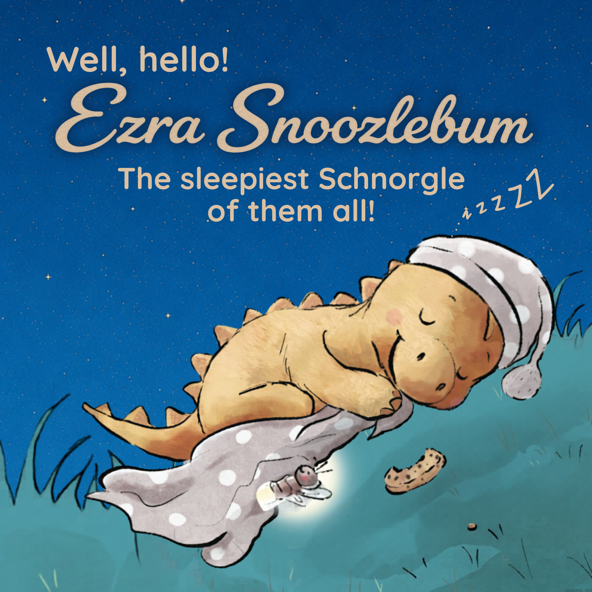 SCHNORG BABY | Plush Dinosaur Comforter & Board Book Gift Set
