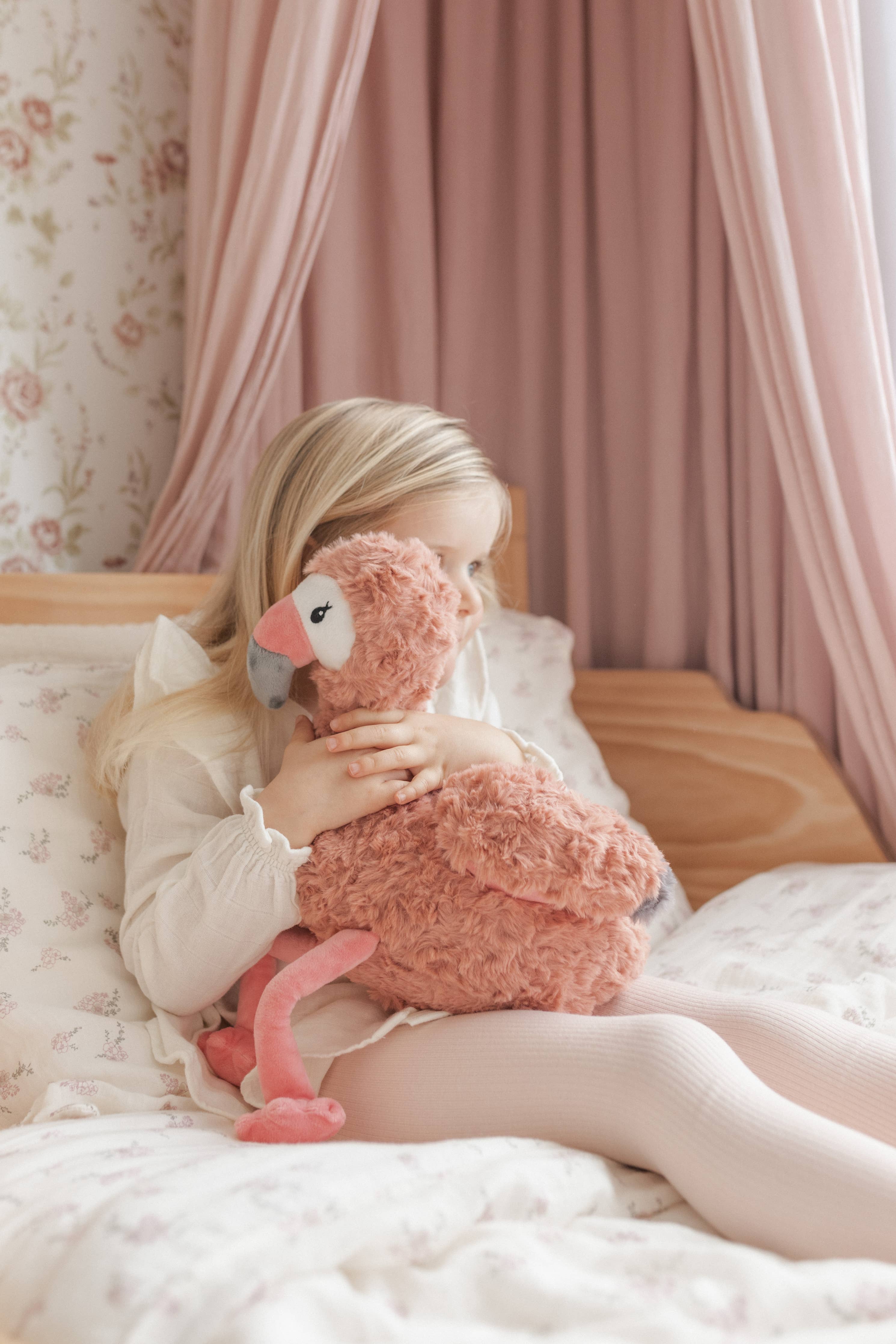 Mindful and Co Kids - Francesca The Flamingo – Weighted Sensory Toy for Kids