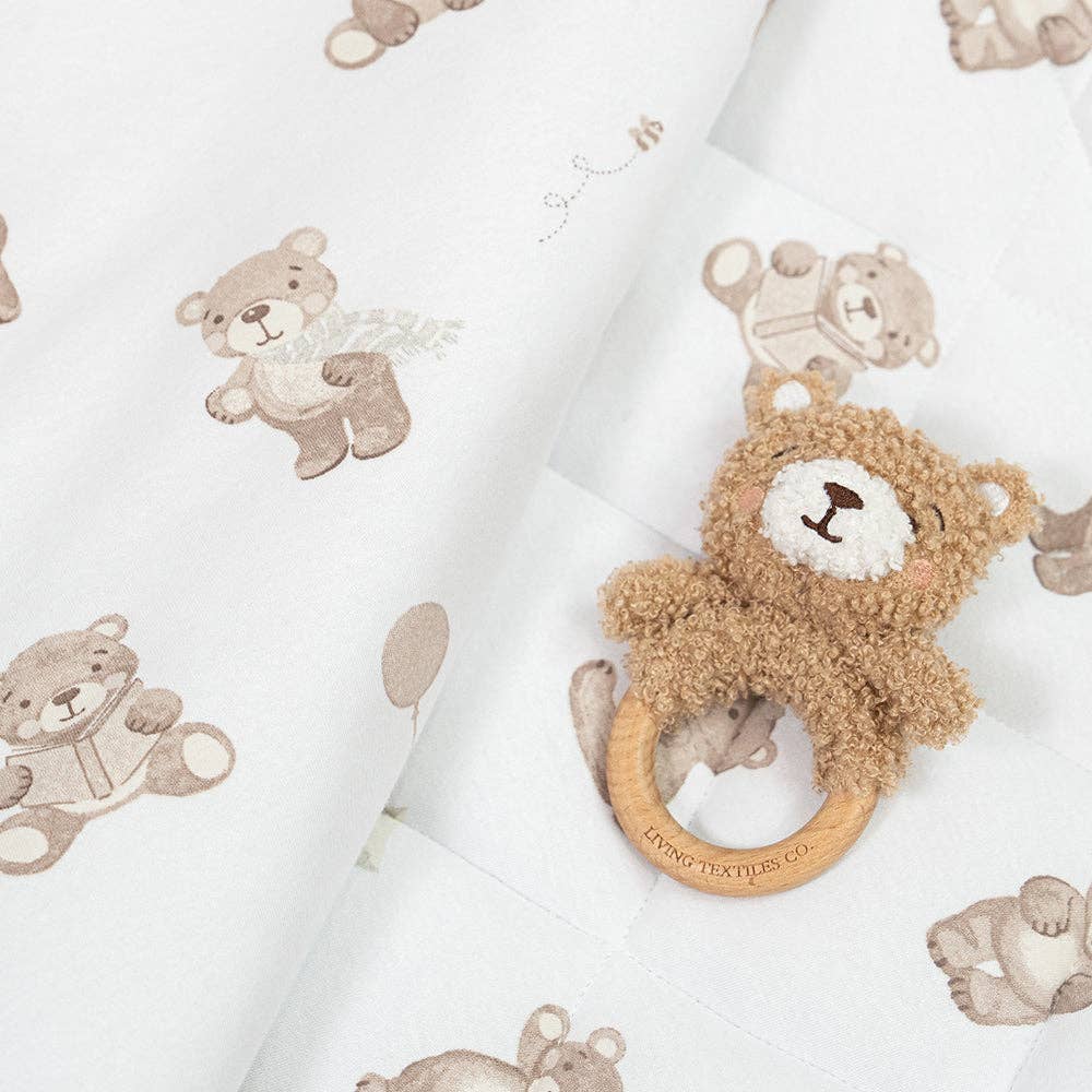 Living Textiles - Organic Nap Mat - Cuddly Bear