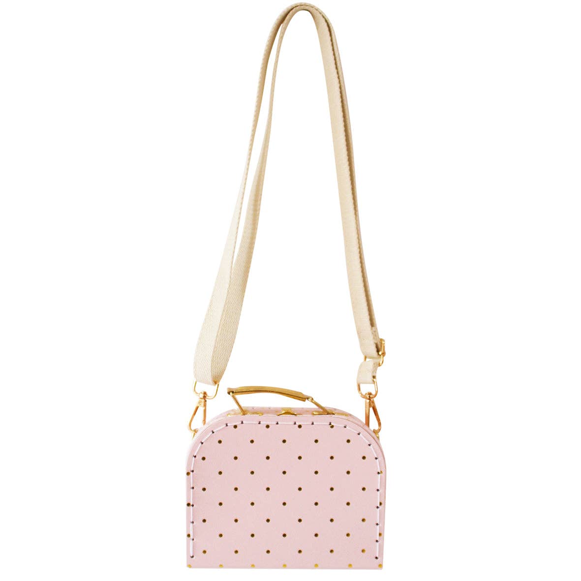 Alimrose Coco Cross Body Case Pink Gold