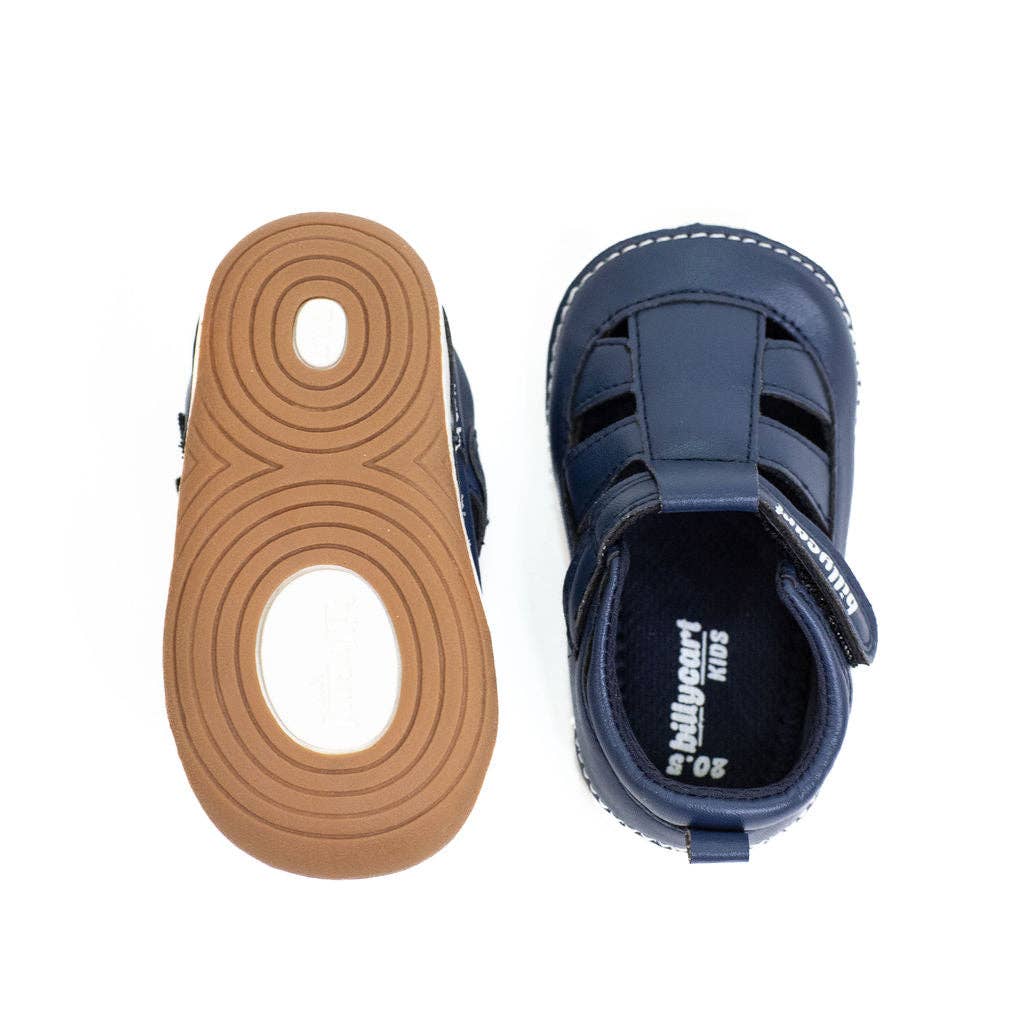 Billycart Kids | TAYLOR navy blue unisex baby and toddler sandals