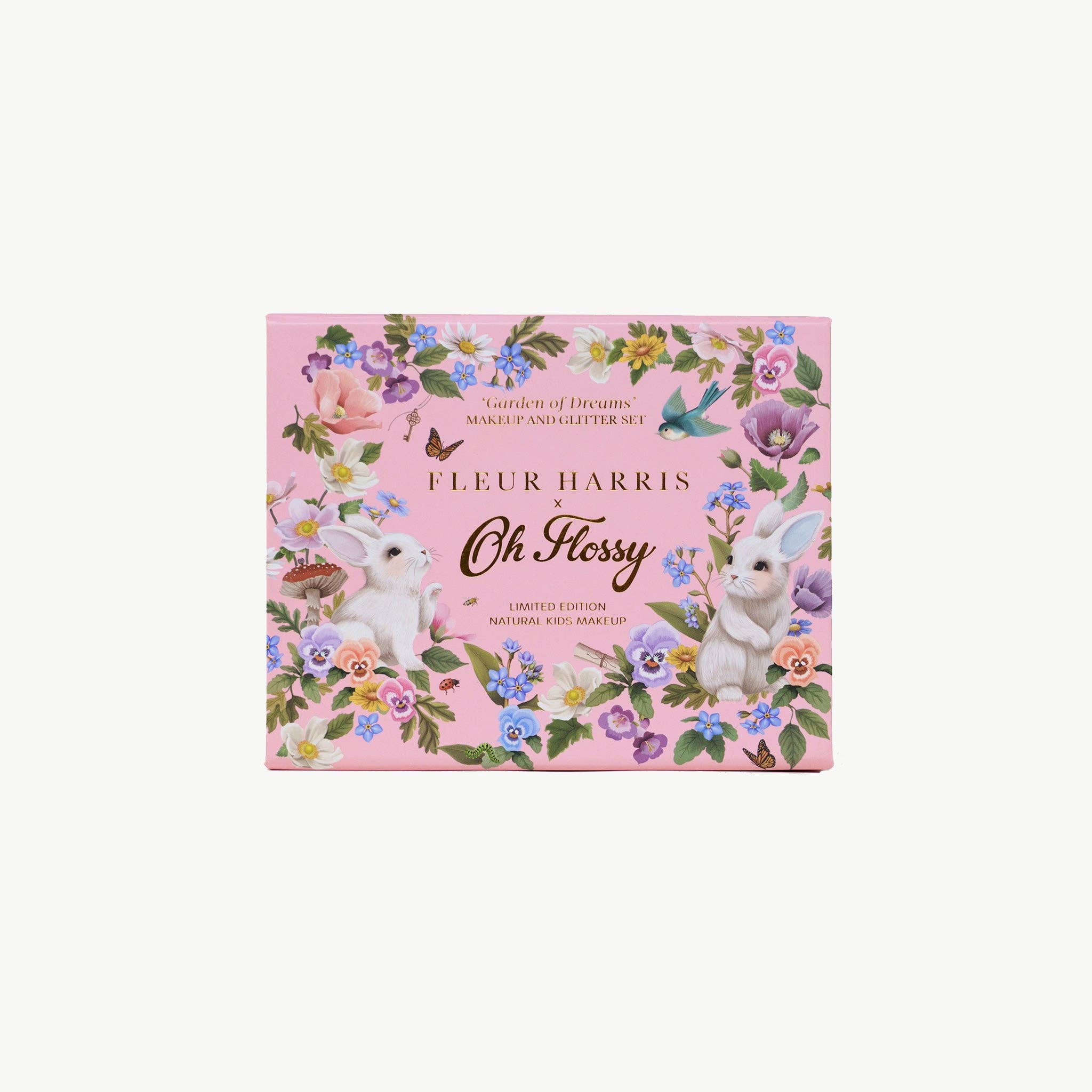 Oh Flossy | X Fleur Harris | Garden of Dreams Collection Mini Makeup & Glitter Set