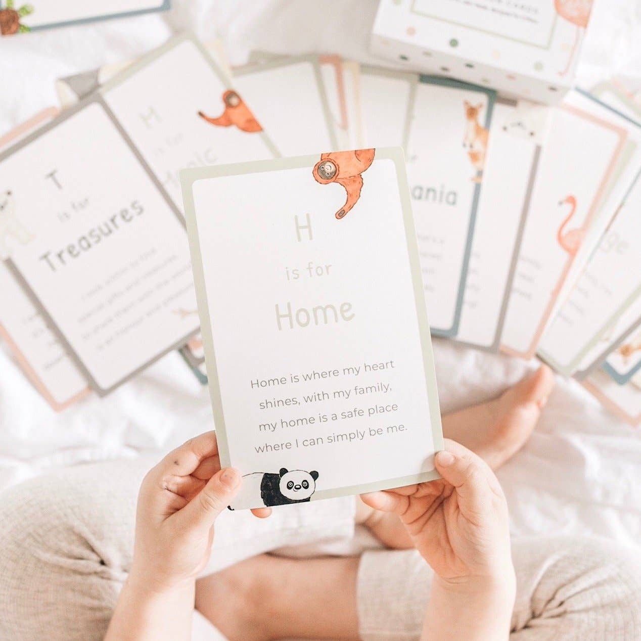 Mindful and Co Kids - A–Z Mindfulness Affirmation Cards for Kids